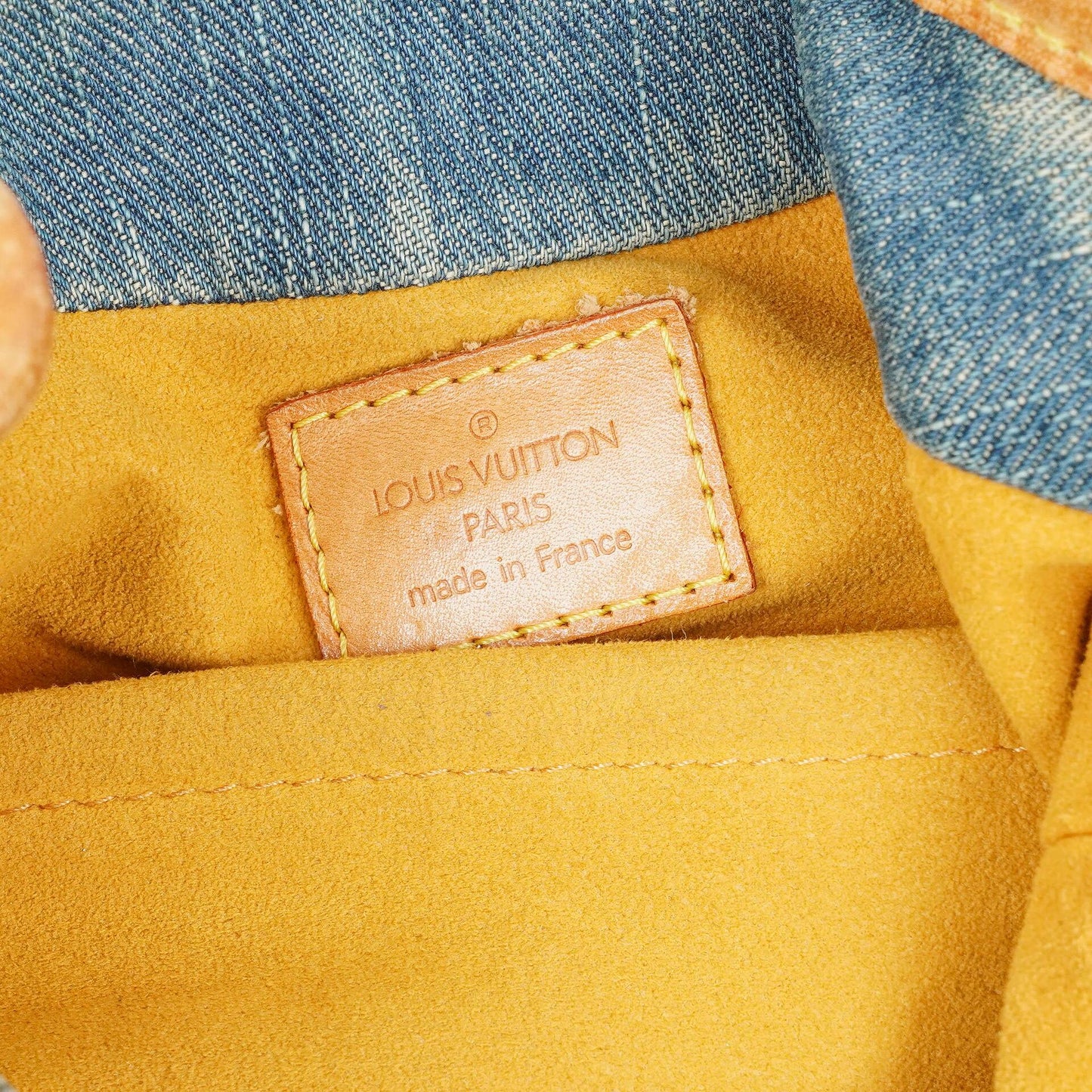 Louis Vuitton Pleaty Monogram Denim Bag