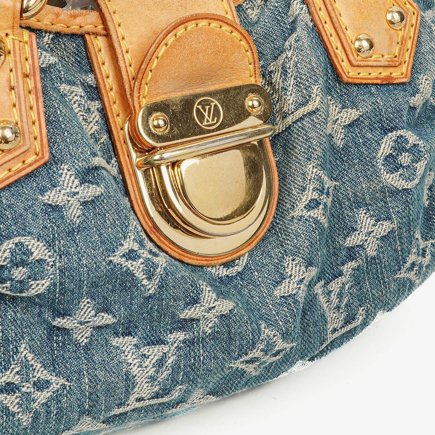 Louis Vuitton Pleaty Monogram Denim Bag