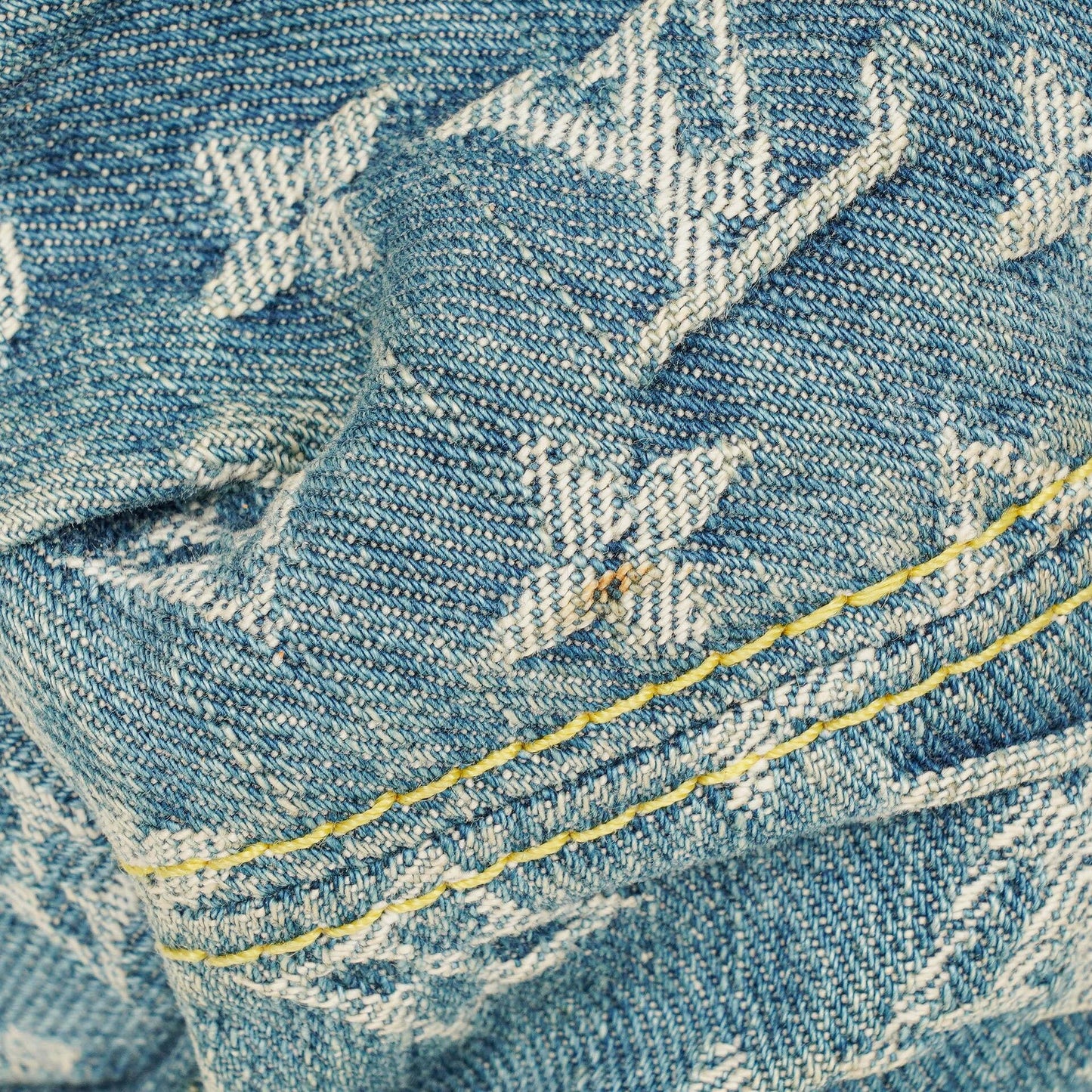 Louis Vuitton Pleaty Monogram Denim Bag