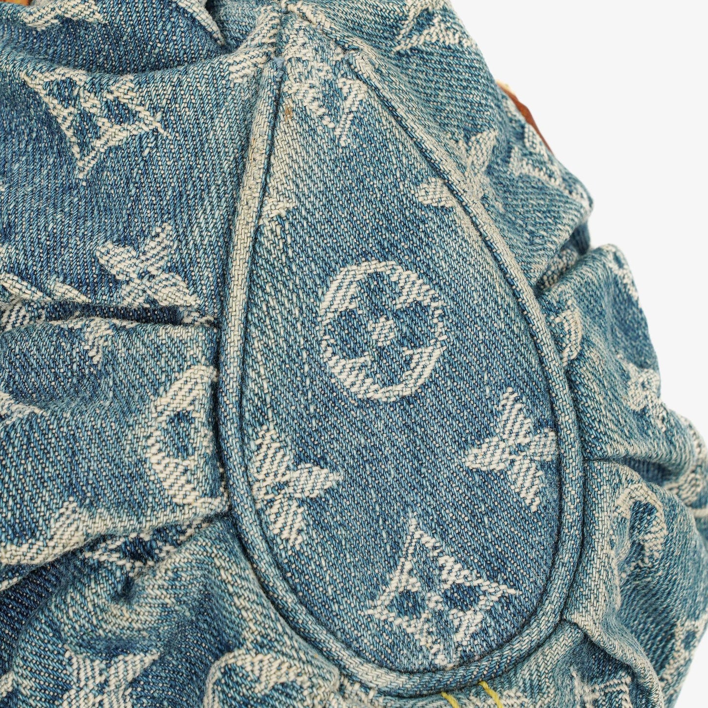 Louis Vuitton Pleaty Monogram Denim Bag