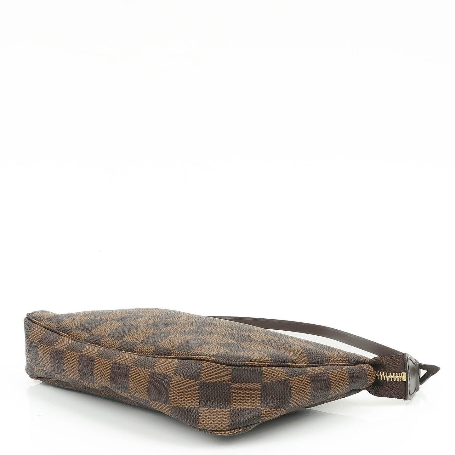 Louis Vuitton Pochette Accessoire Damier Ebebe Canvas Clutch Handbag