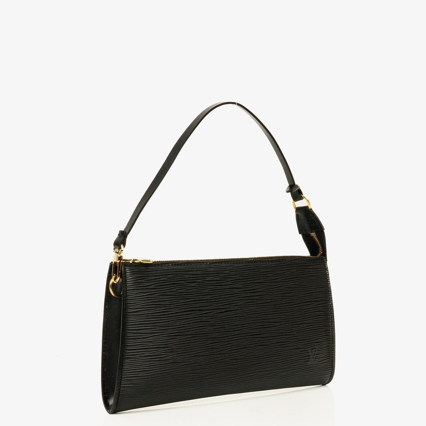 Louis Vuitton Pochette Accessoires Black EPI Leather Bag