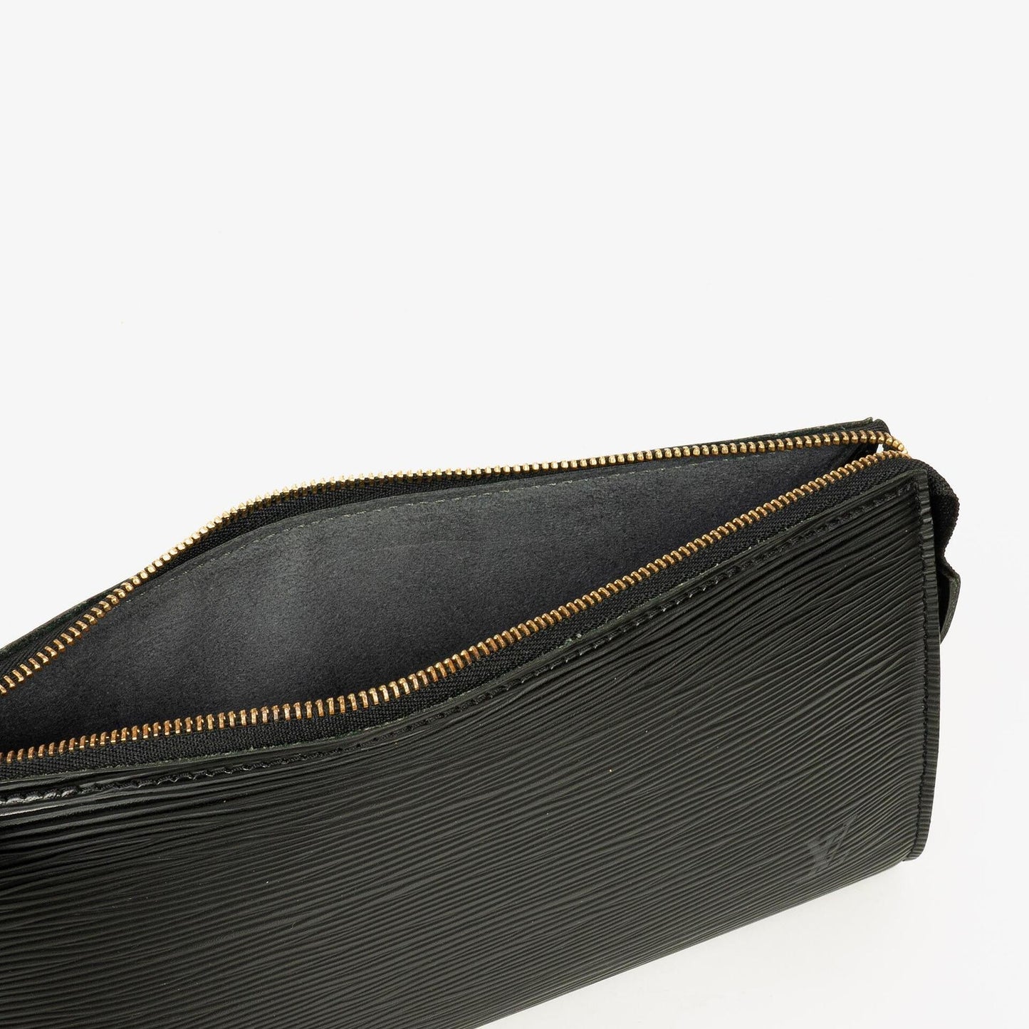 Louis Vuitton Pochette Accessoires Black EPI Leather Bag