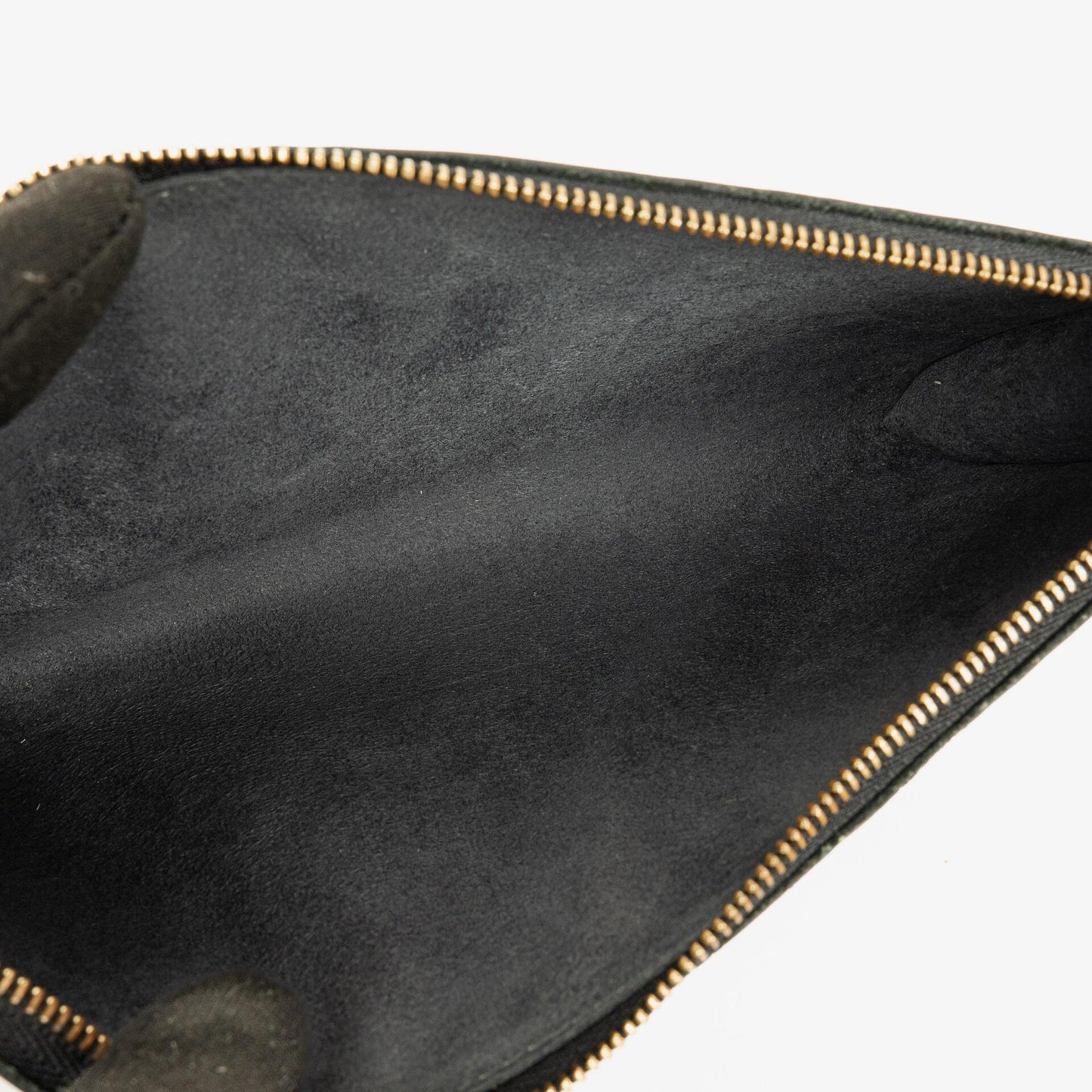 Louis Vuitton Pochette Accessoires Black EPI Leather Bag