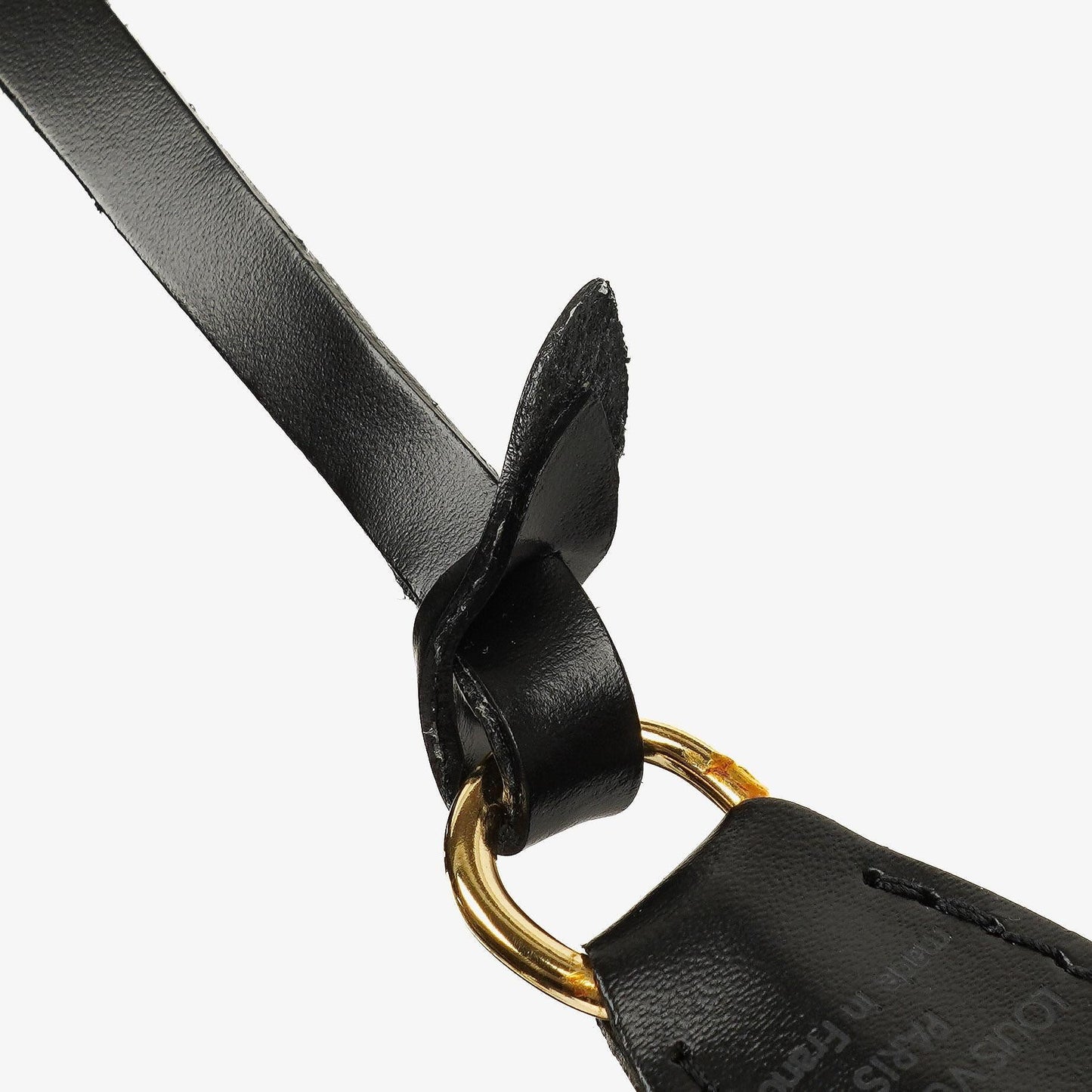 Louis Vuitton Pochette Accessoires Black EPI Leather Clutch Bag