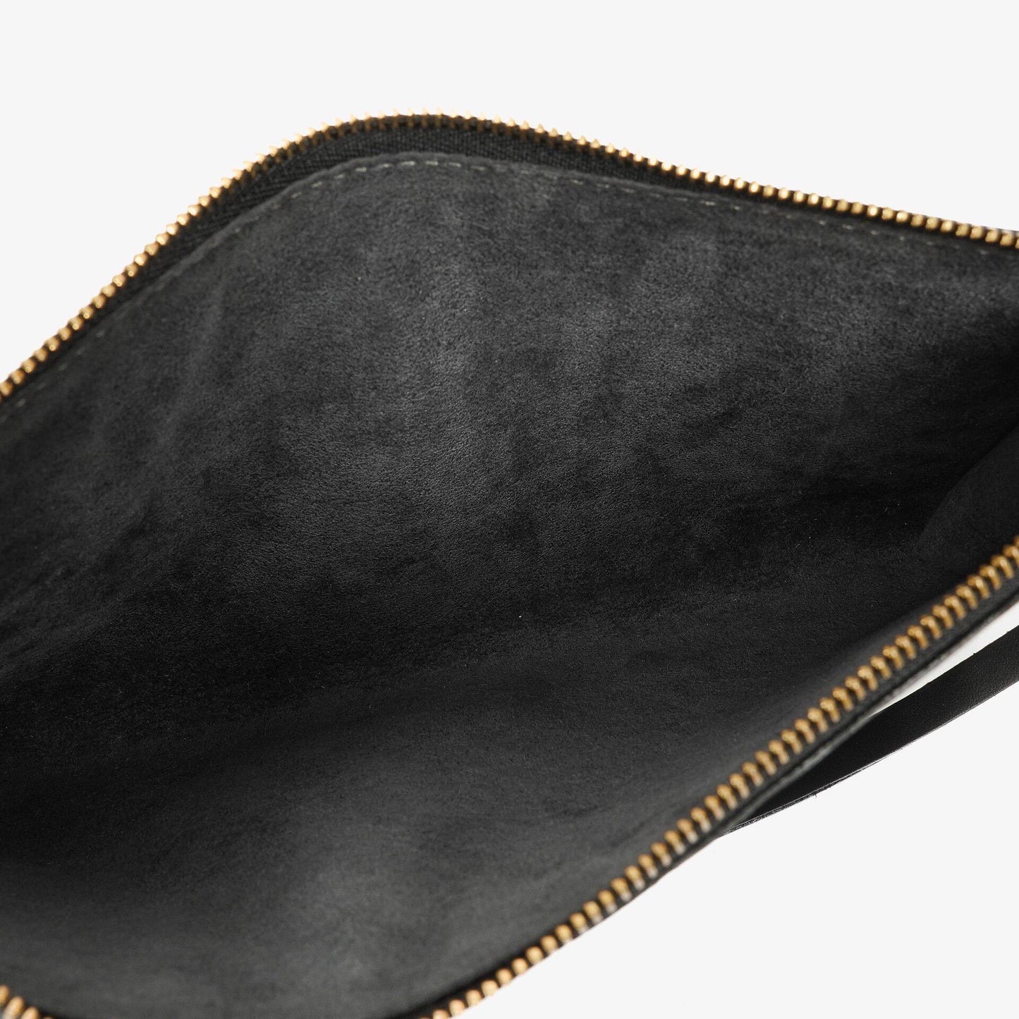 Louis Vuitton Pochette Accessoires Black EPI Leather Clutch Bag