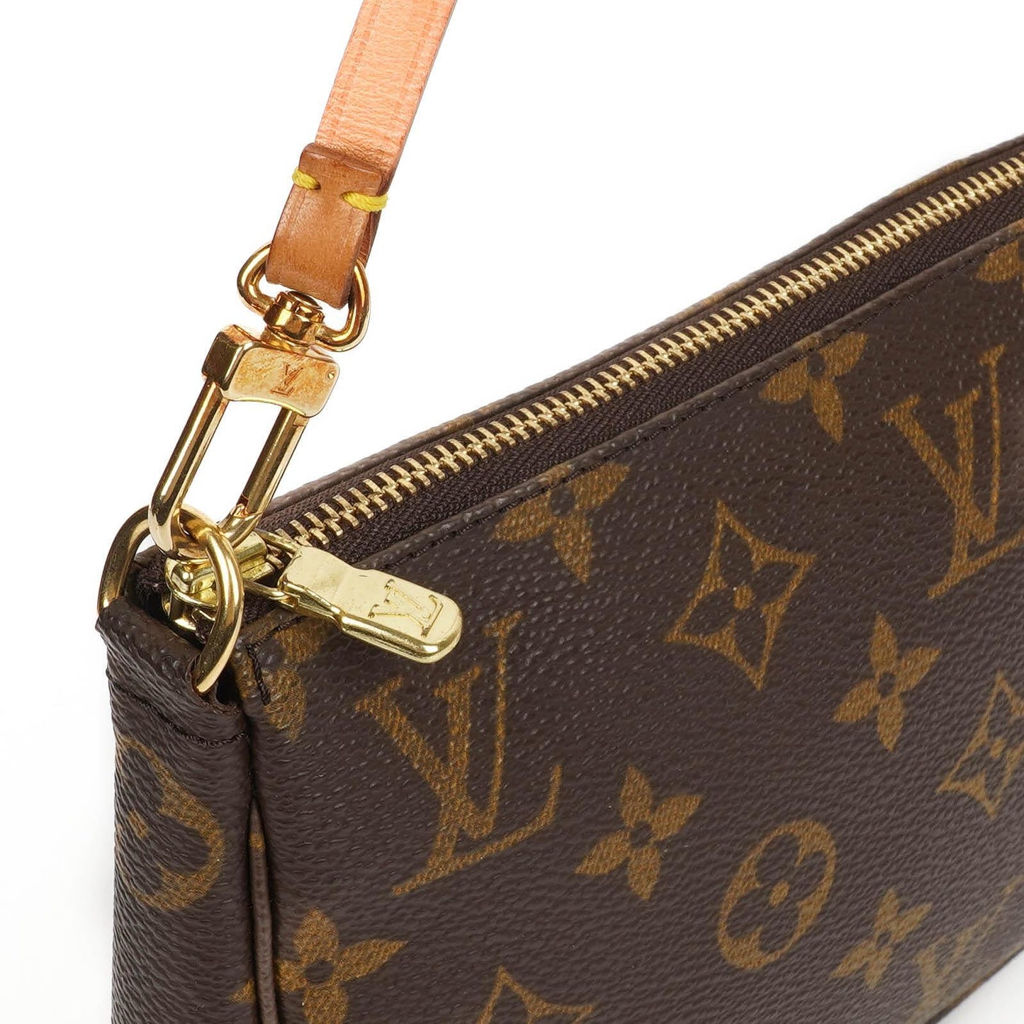 Louis Vuitton Pochette Accessoires Monogram Canvas Clutch Bag