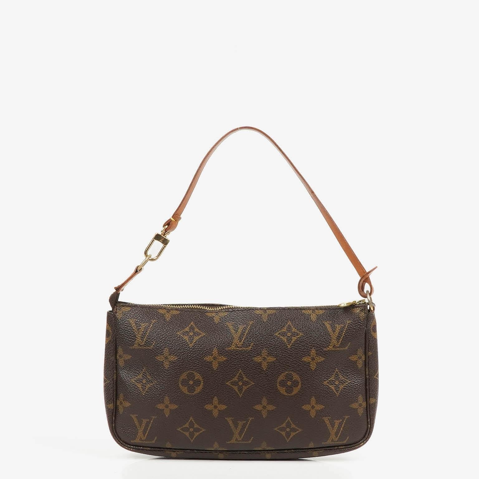 Louis Vuitton Pochette Accessoires Monogram Canvas Clutch Bag