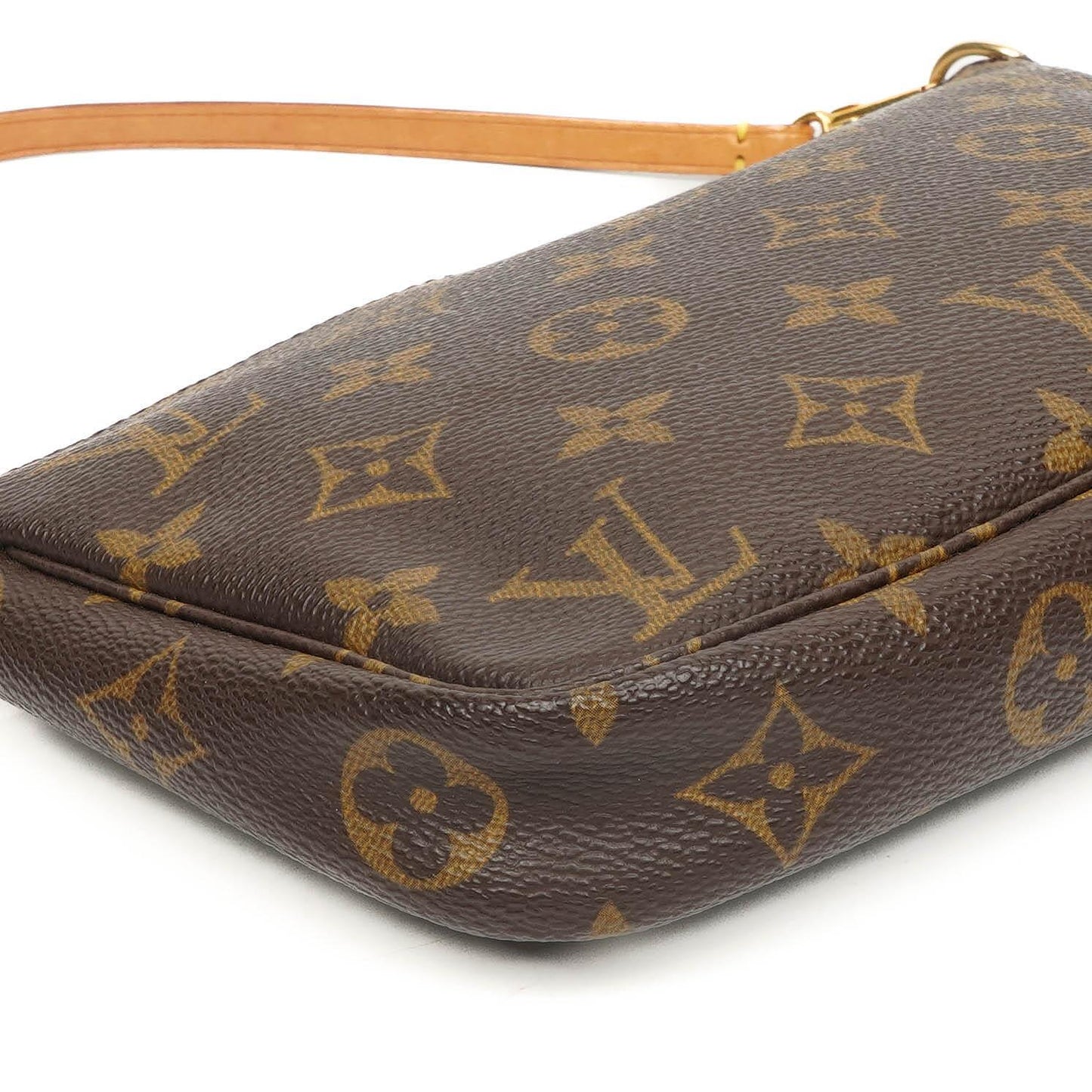 Louis Vuitton Pochette Accessoires Monogram Canvas Clutch Bag