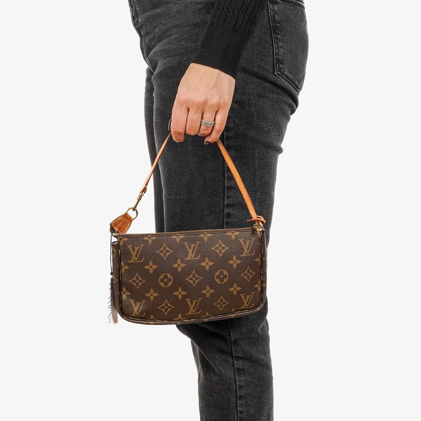Louis Vuitton Pochette Accessoires Monogram Canvas Clutch Bag