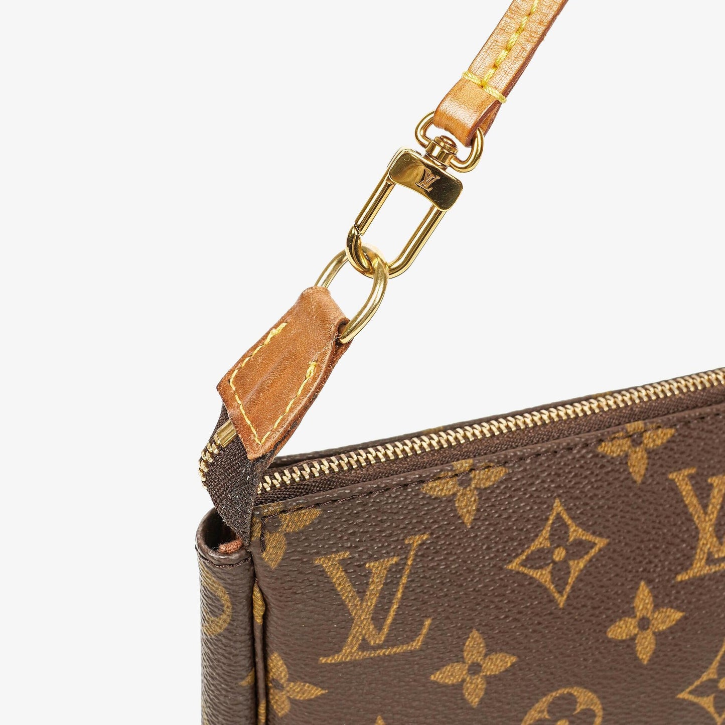Louis Vuitton Pochette Accessoires Monogram Canvas Clutch Bag