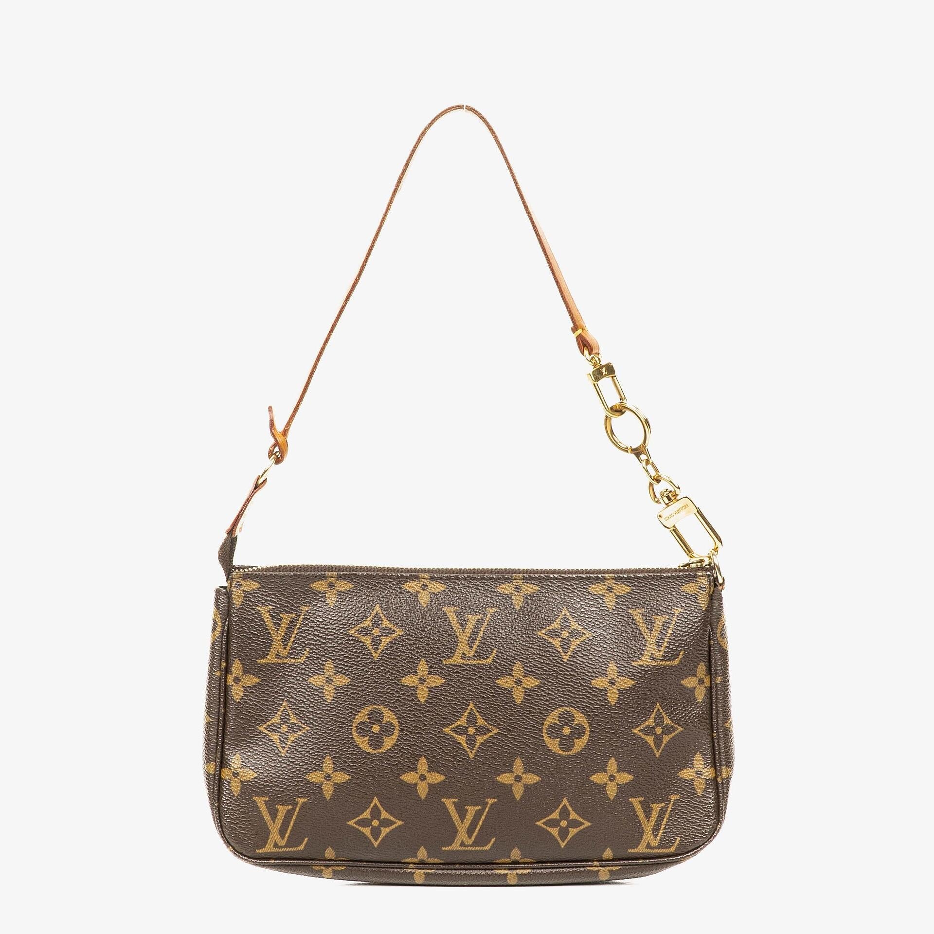 Louis Vuitton Pochette Accessoires Monogram Canvas Clutch Bag