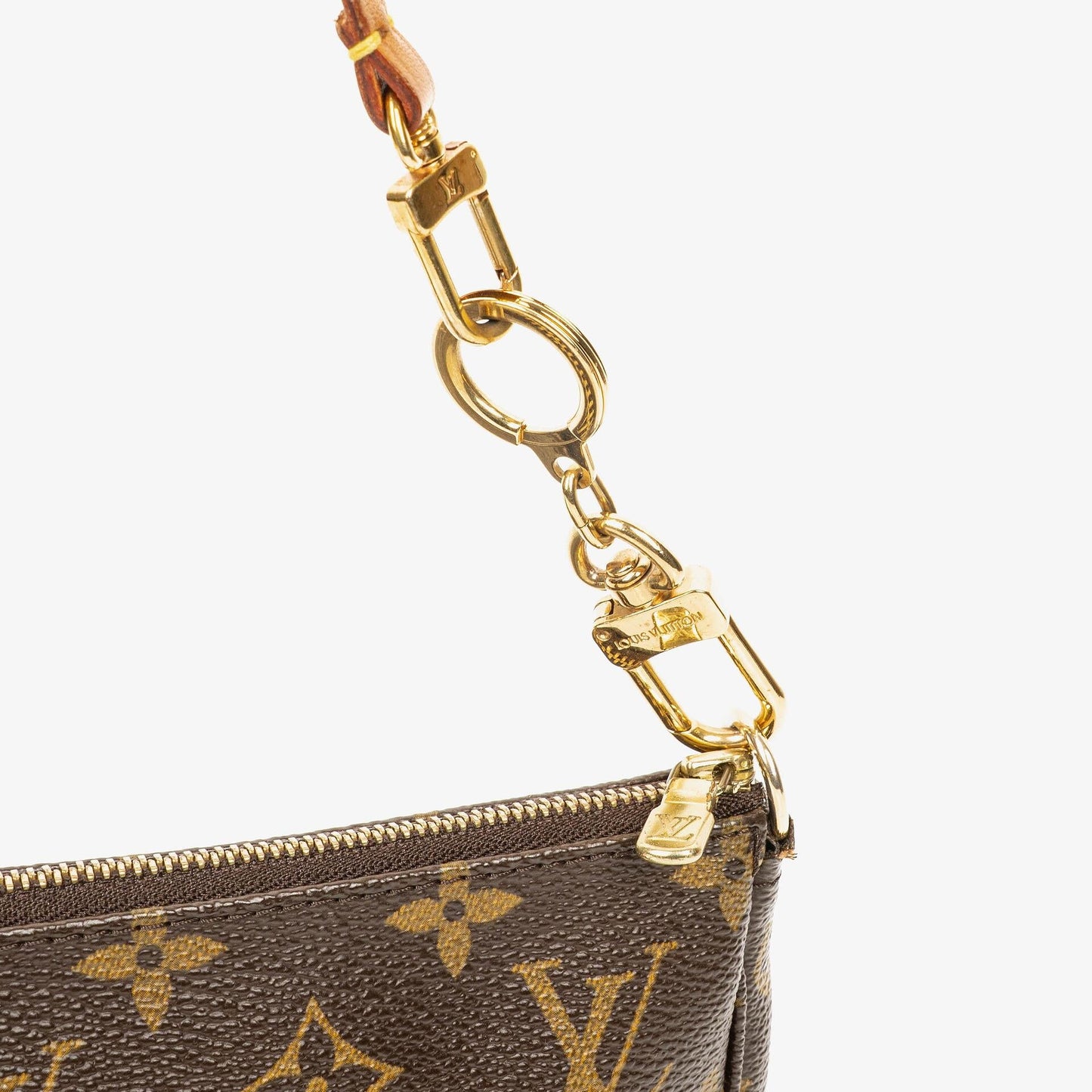 Louis Vuitton Pochette Accessoires Monogram Canvas Clutch Bag