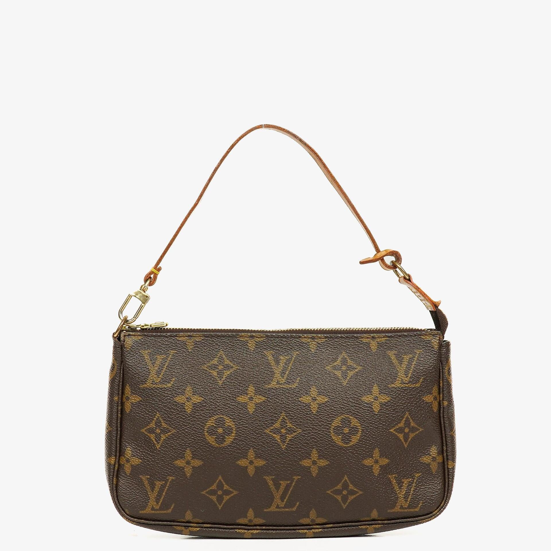 Louis Vuitton Pochette Accessoires Monogram Canvas Clutch Bag
