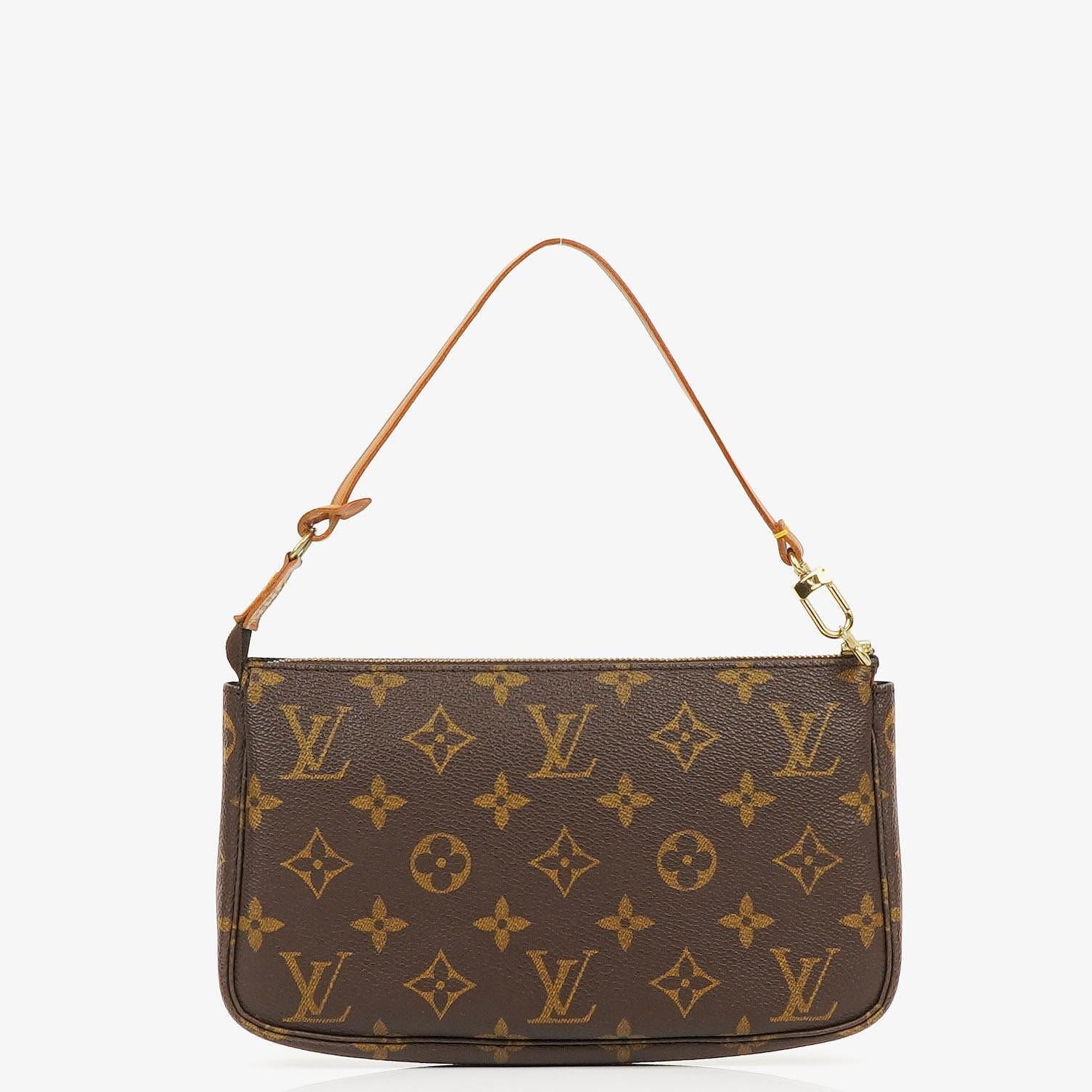 Louis Vuitton Pochette Accessoires Monogram Canvas Clutch Bag