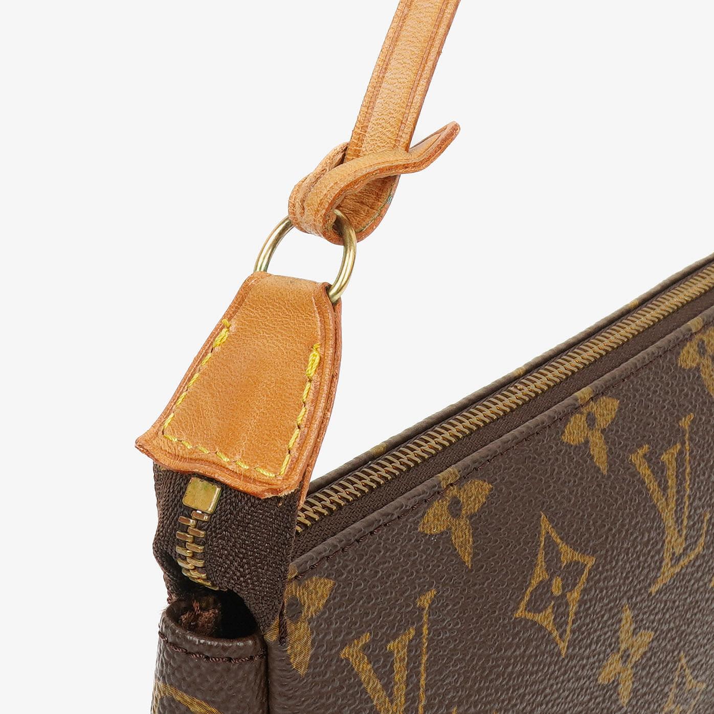 Louis Vuitton Pochette Accessoires Monogram Canvas Clutch Bag