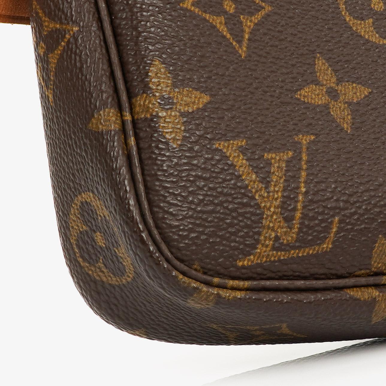 Louis Vuitton Pochette Accessoires Monogram Canvas Clutch Bag