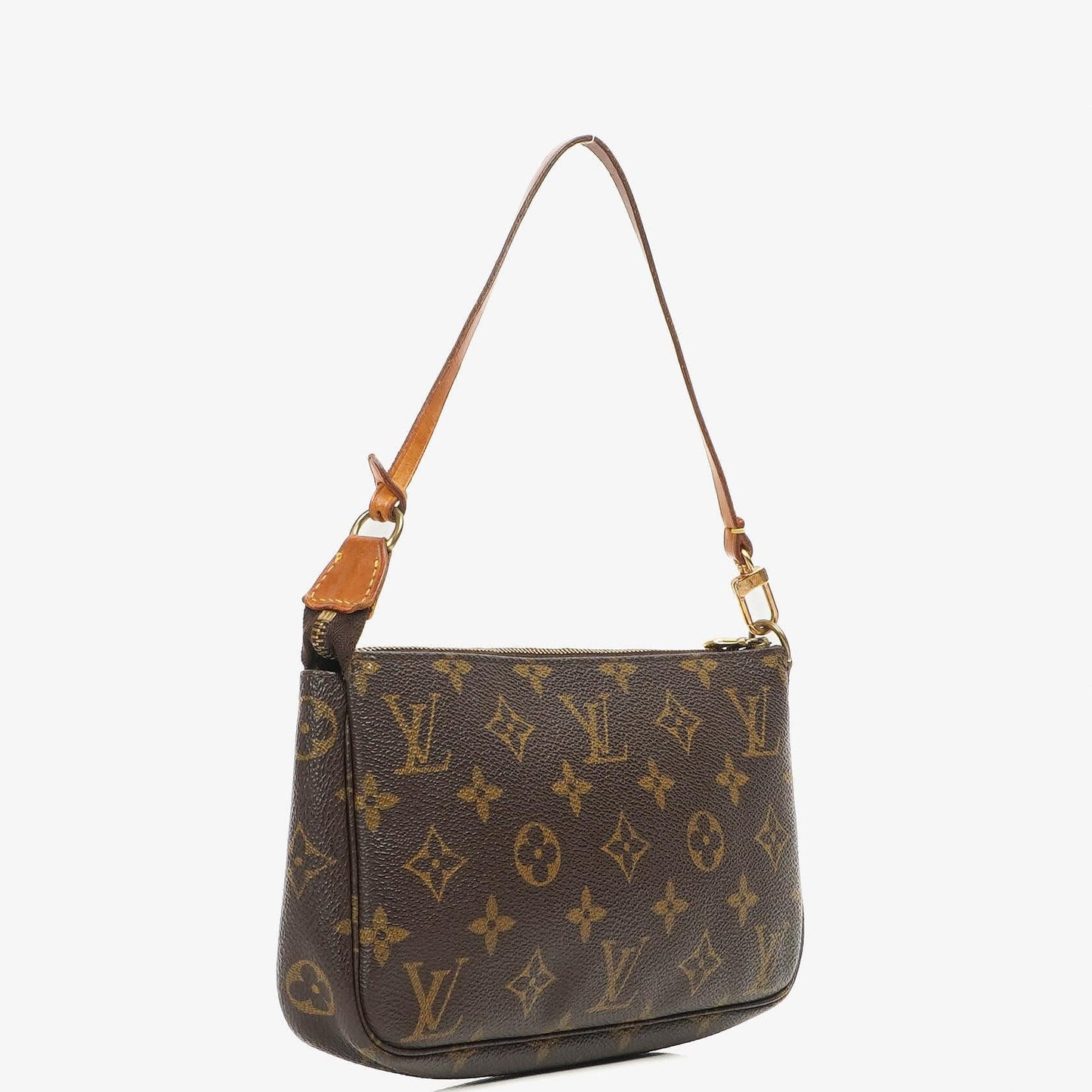 Louis Vuitton Pochette Accessoires Monogram Canvas Clutch Handbag