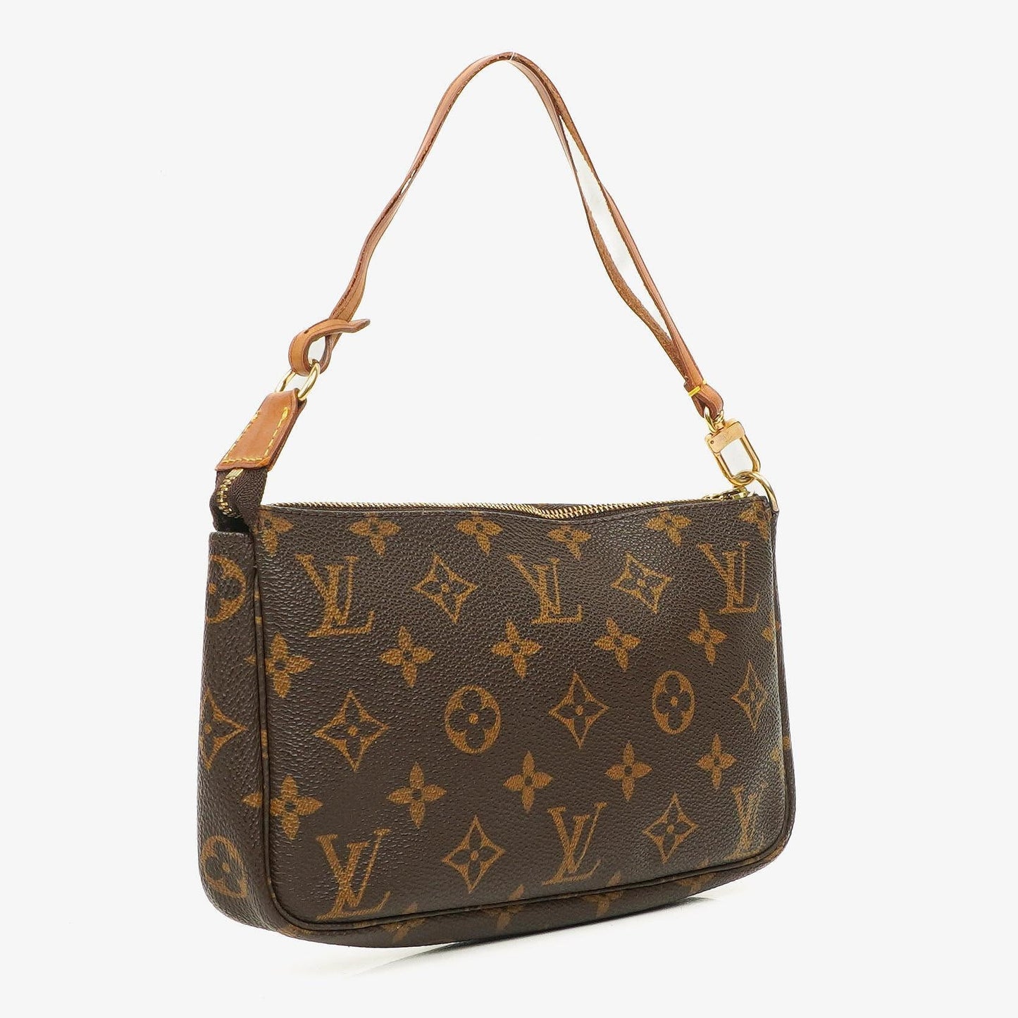 Louis Vuitton Pochette Accessoires Monogram Canvas Clutch Handbag