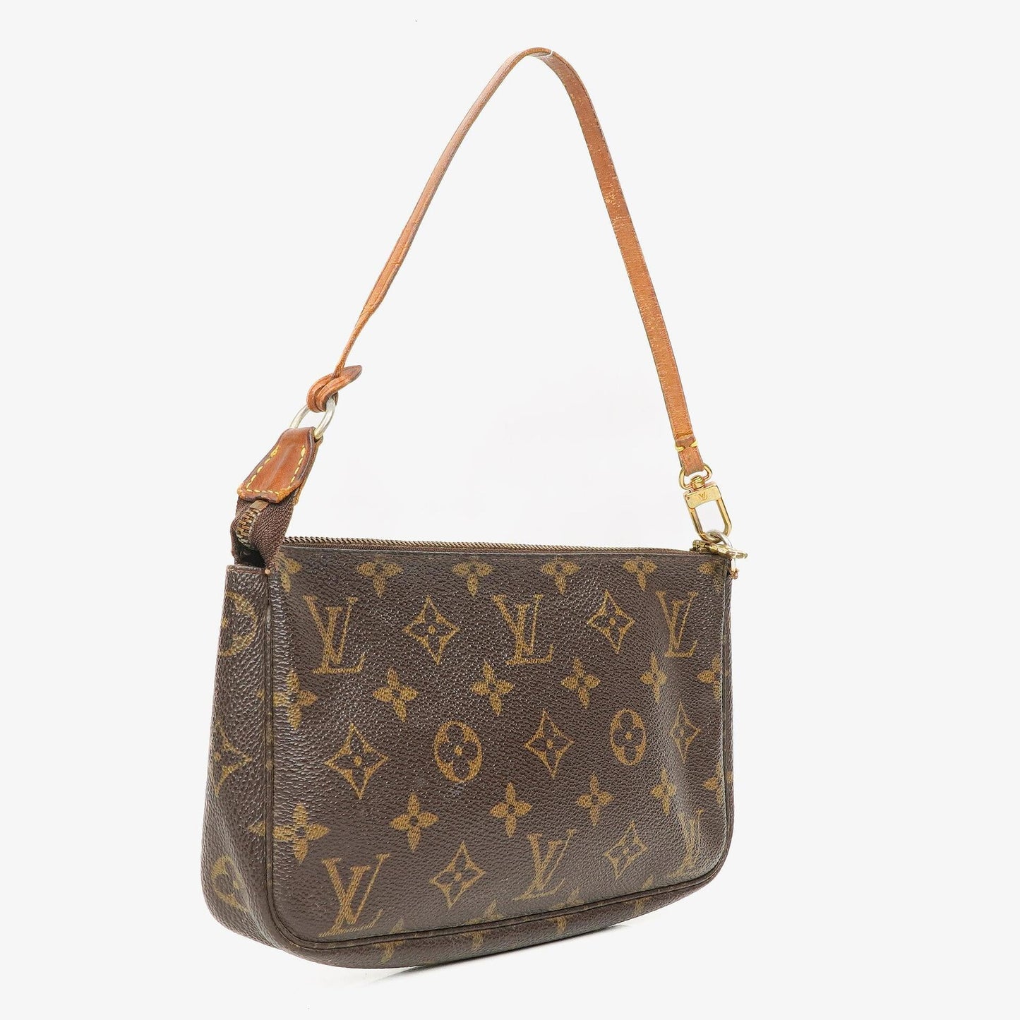 Louis Vuitton Pochette Accessoires Monogram Canvas Clutch Handbag