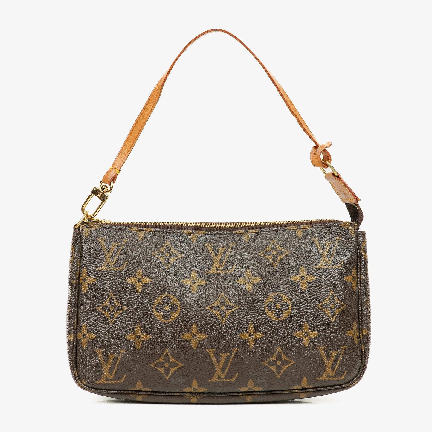 Louis Vuitton Pochette Accessoires Monogram Canvas Clutch Handbag