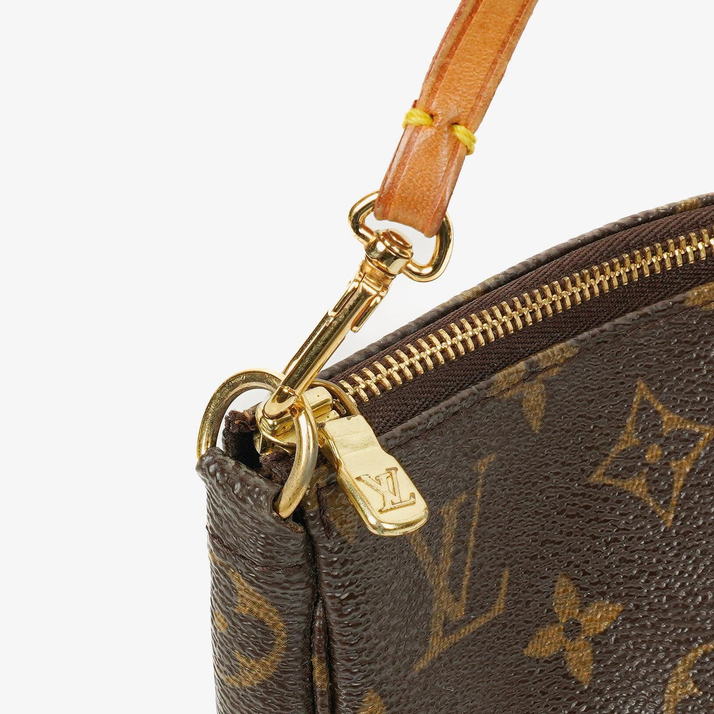 Louis Vuitton Pochette Accessoires Monogram Canvas Clutch Handbag
