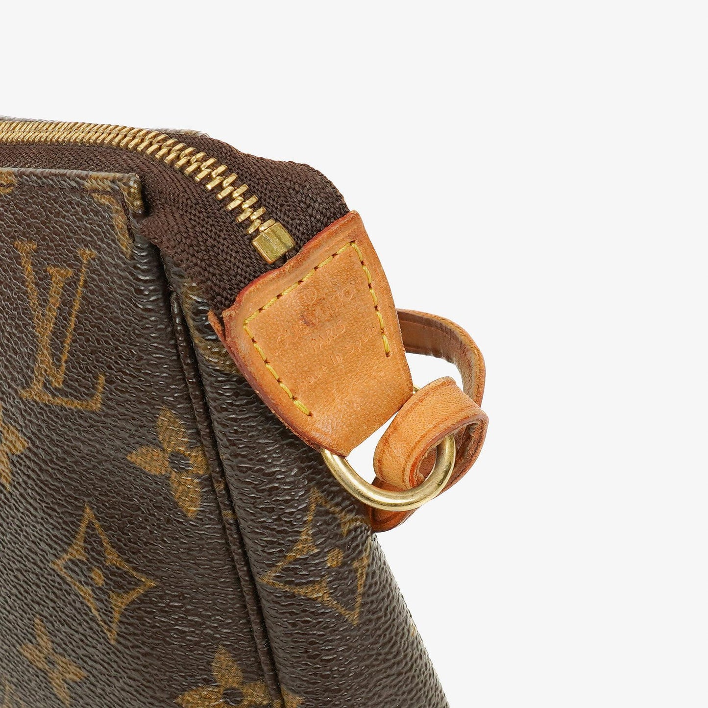 Louis Vuitton Pochette Accessoires Monogram Canvas Clutch Handbag