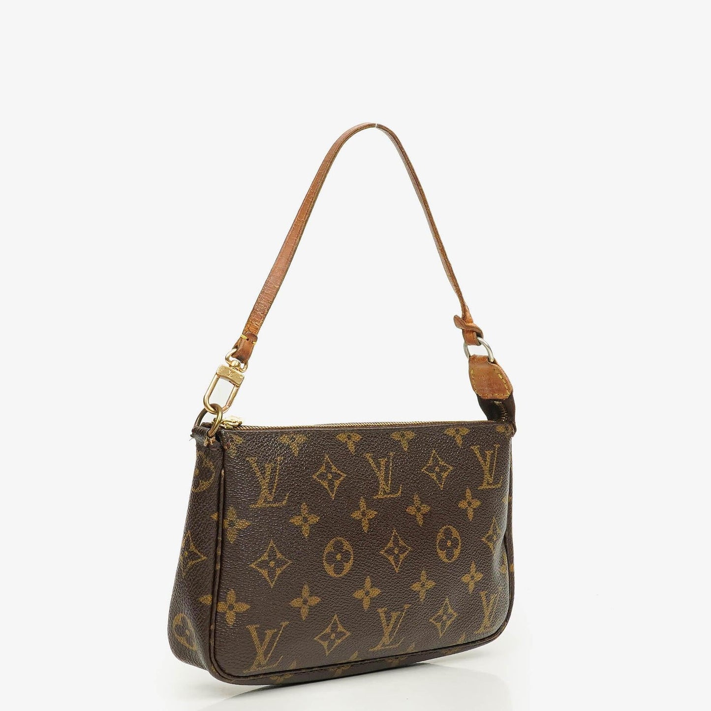 Louis Vuitton Pochette Accessoires Monogram Canvas Clutch Handbag
