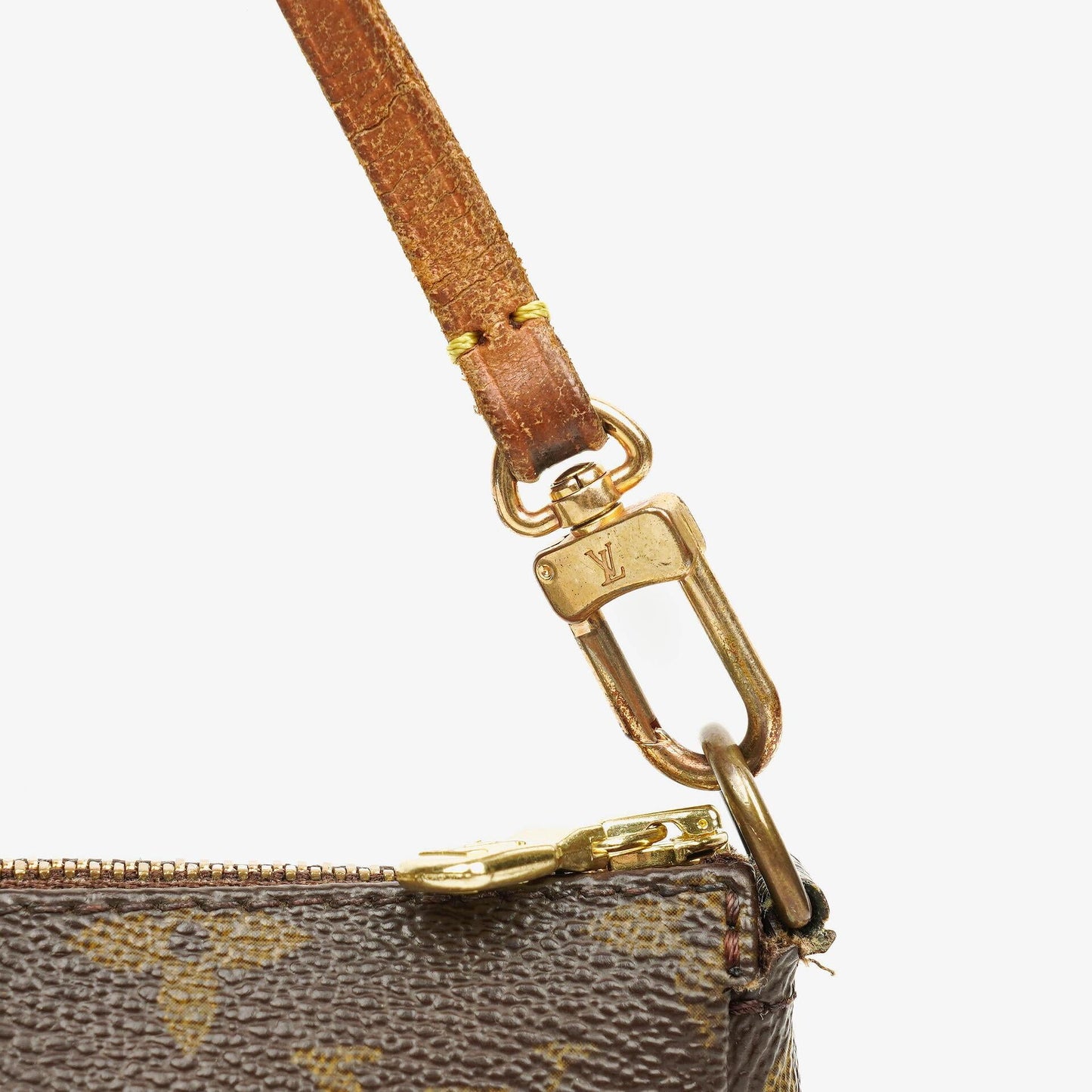 Louis Vuitton Pochette Accessoires Monogram Canvas Clutch Handbag