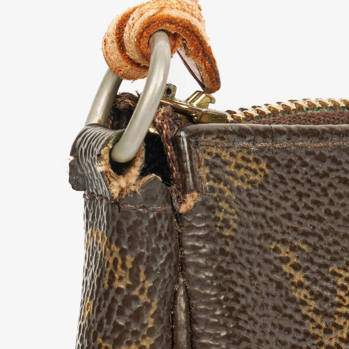 Louis Vuitton Pochette Accessoires Monogram Canvas Clutch Handbag