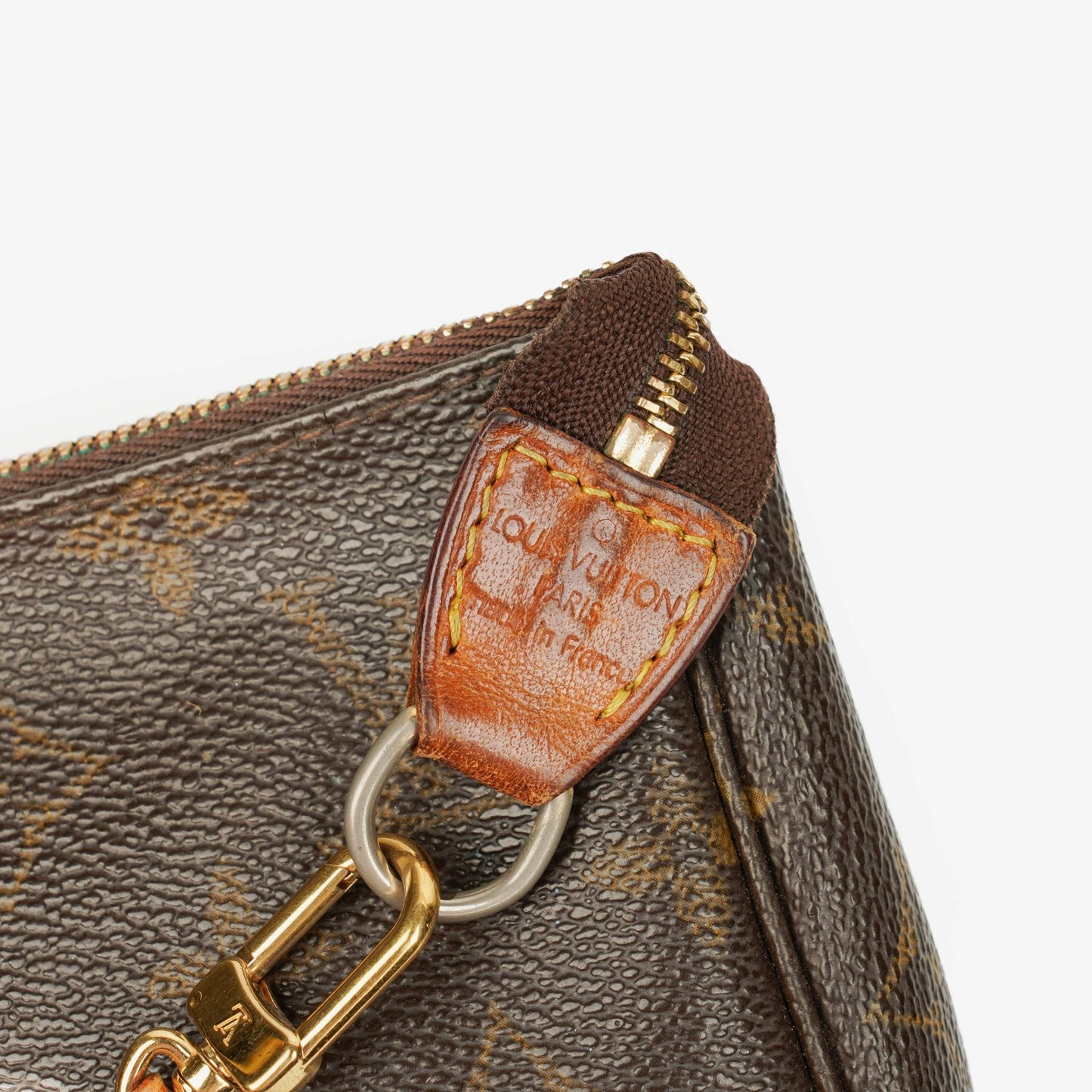 Louis Vuitton Pochette Accessoires Monogram Canvas Clutch Handbag