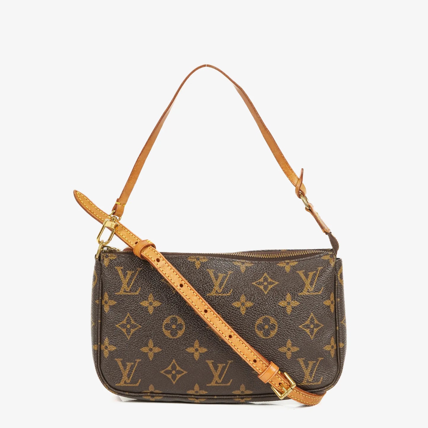 Louis Vuitton Pochette Accessoires Monogram Canvas Clutch Handbag