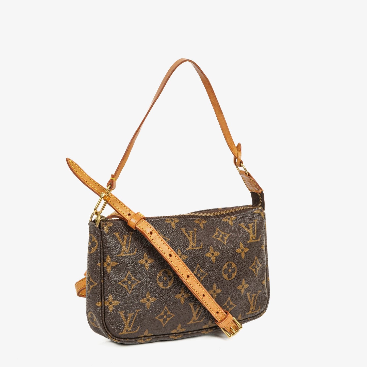 Louis Vuitton Pochette Accessoires Monogram Canvas Clutch Handbag