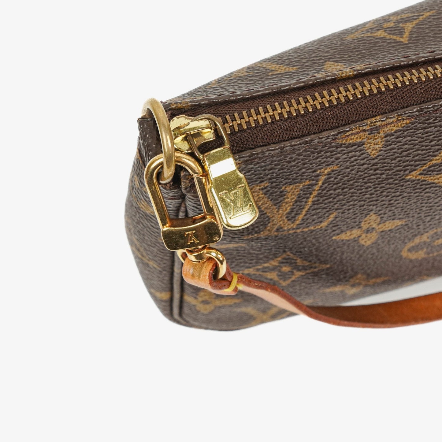 Louis Vuitton Pochette Accessoires Monogram Canvas Clutch Handbag