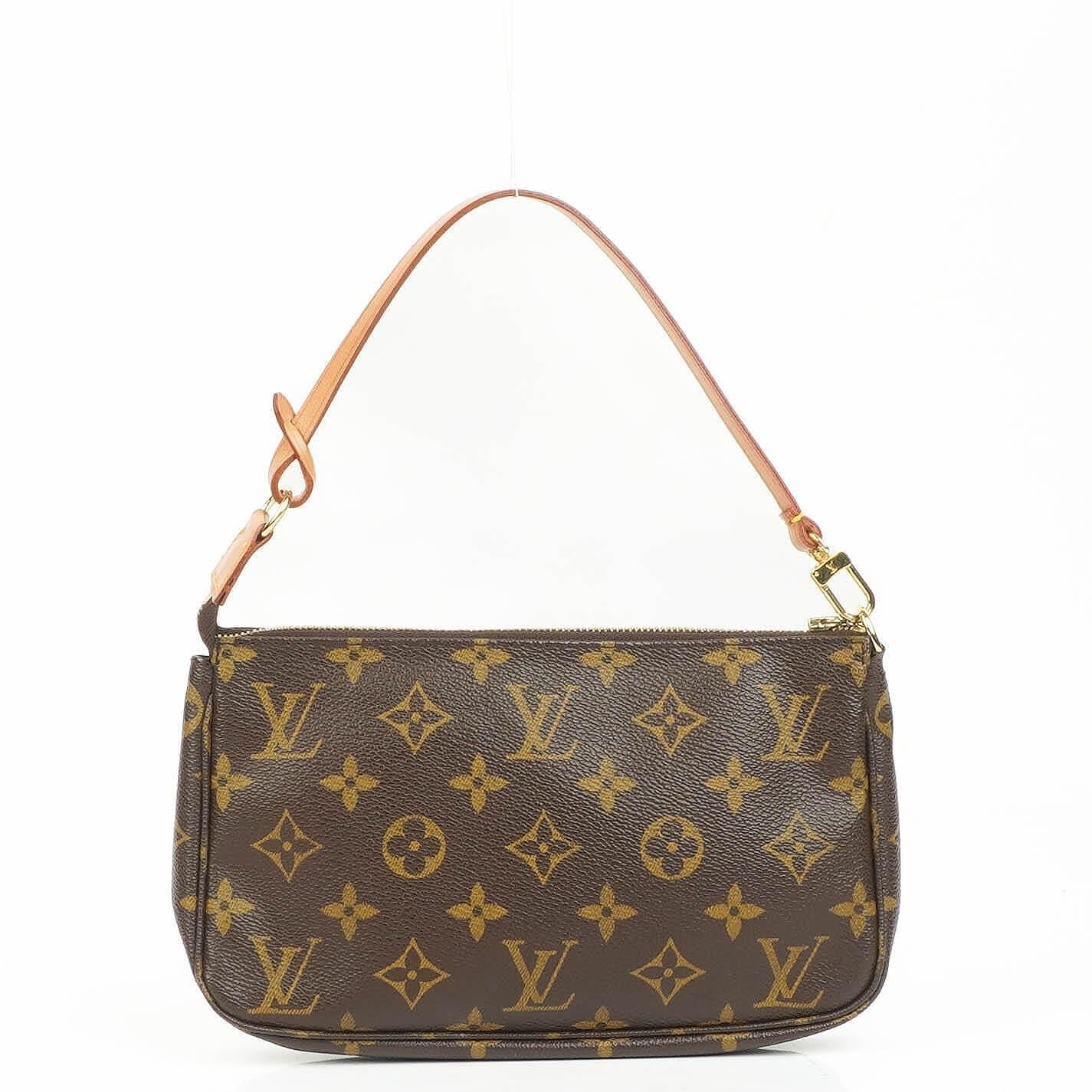 Louis Vuitton Pochette Accessories Monogram Canvas Clutch Bag