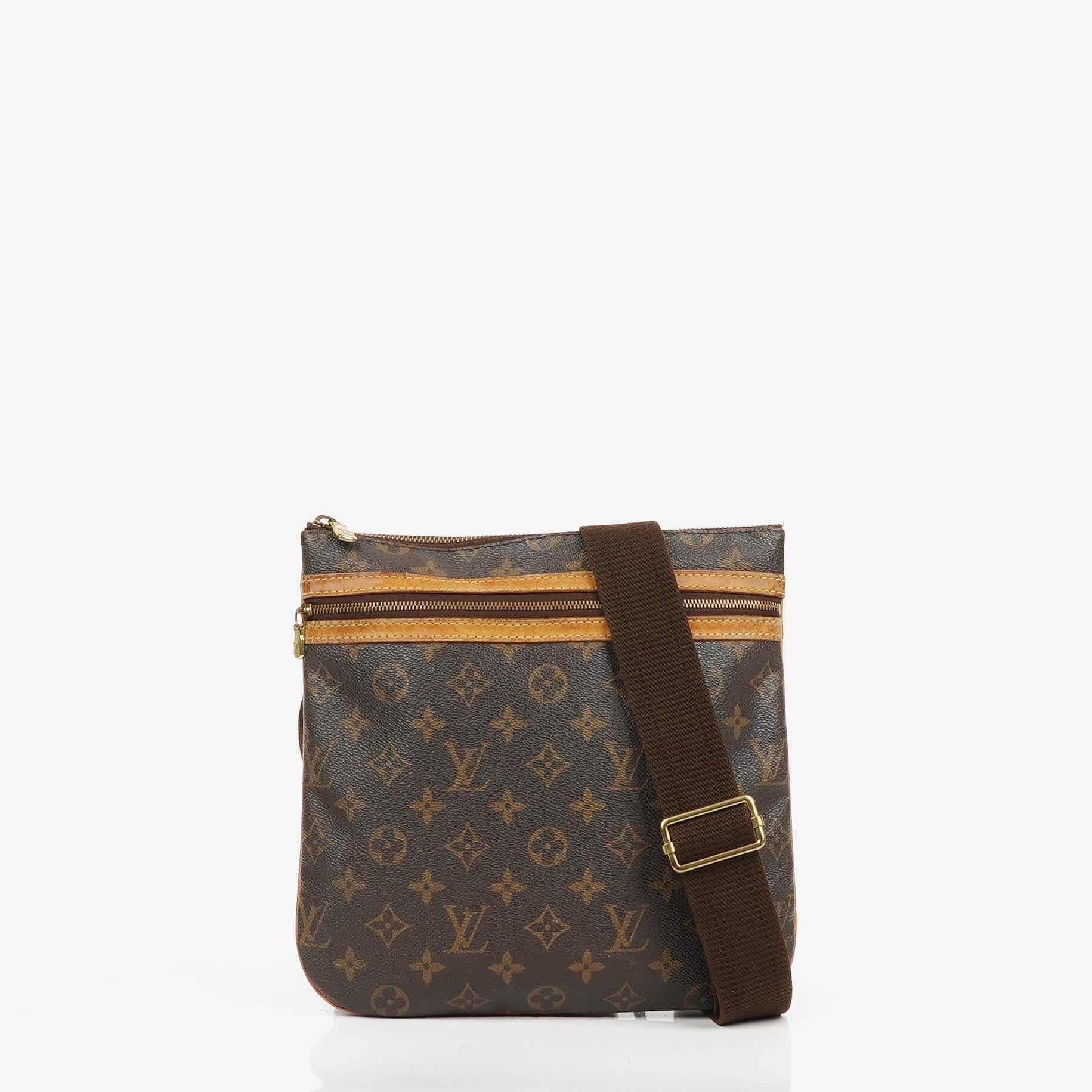 Louis Vuitton Pochette Bosphore Monogram Canvas Shoulder Bag