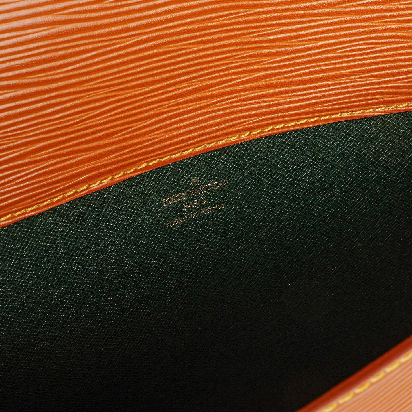 Louis Vuitton Pochette Documents In Cognac EPI Leather