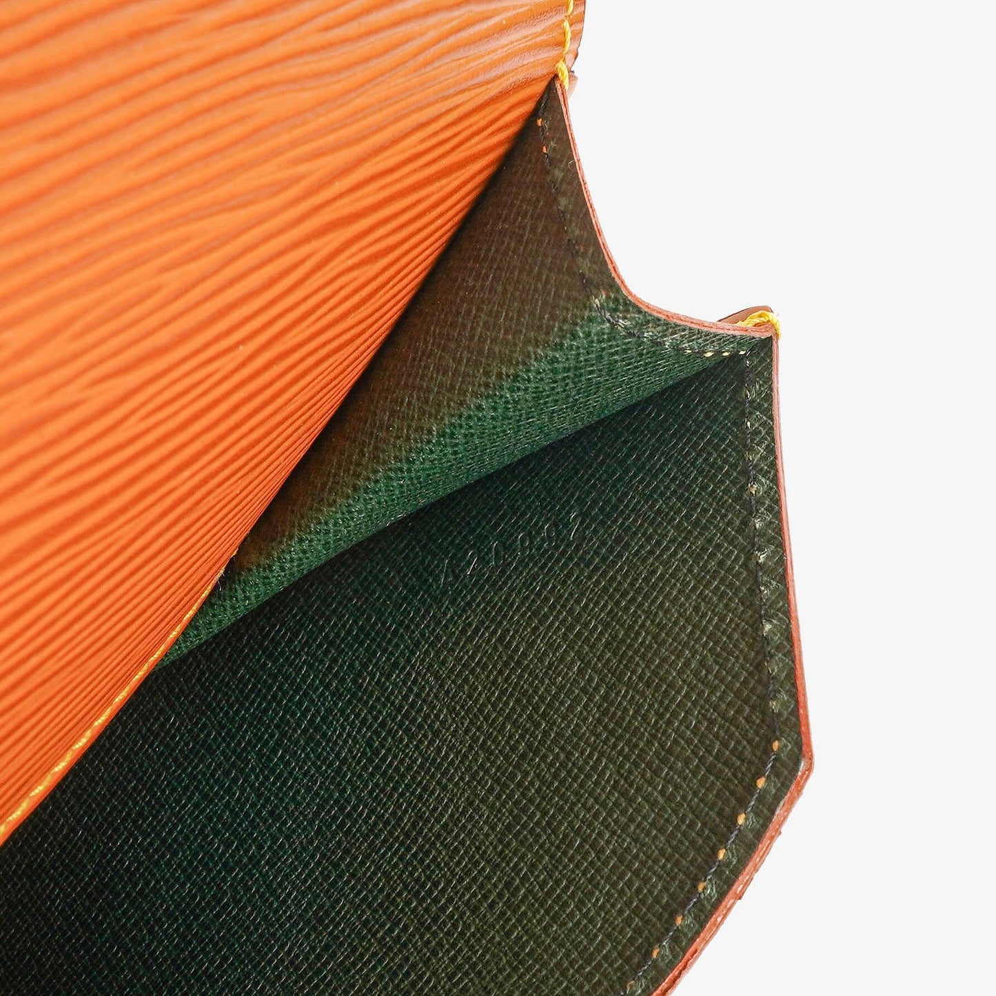 Louis Vuitton Pochette Documents In Cognac EPI Leather