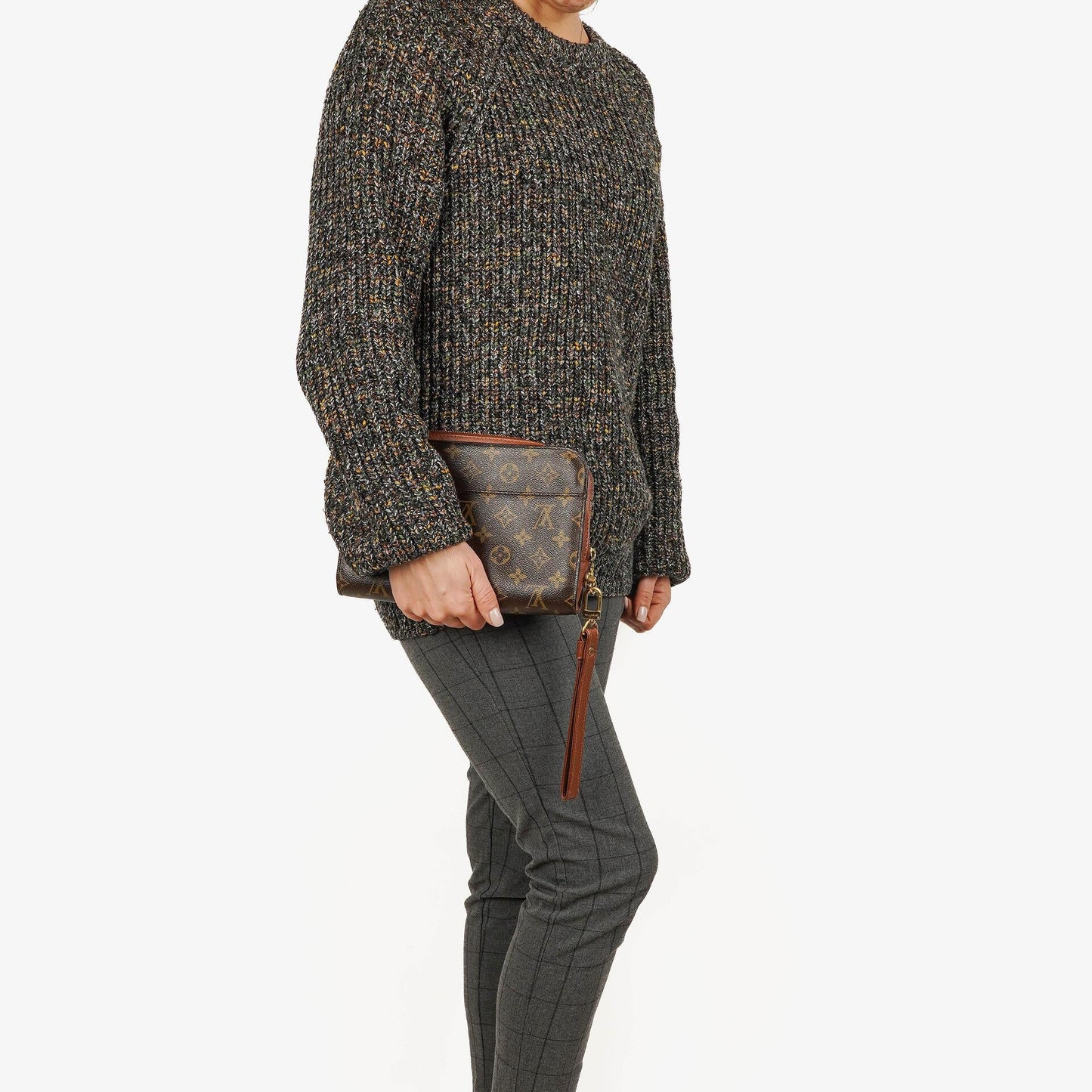Louis Vuitton Pochette Orsay Monogram Clutch Bag