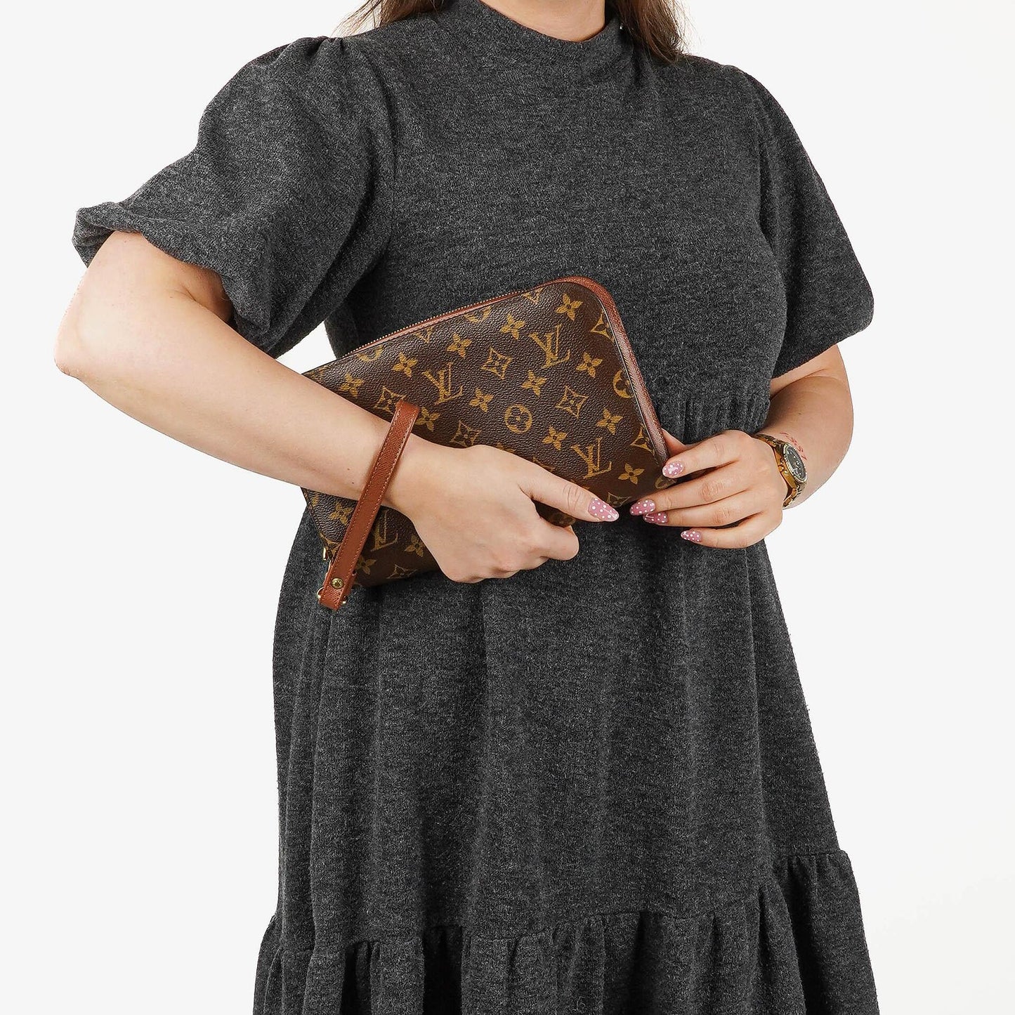 Louis Vuitton Pochette Orsay Monogram Clutch Bag
