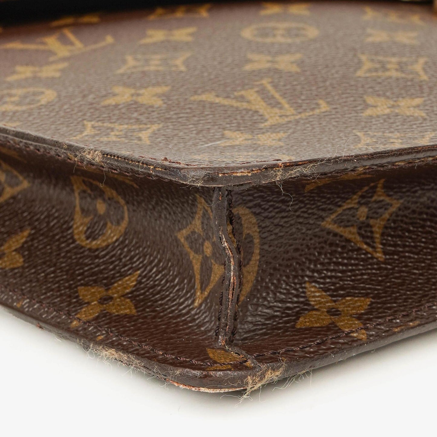 Louis Vuitton Porte-Documents Senateur Monogram Canvas Clutch Bag