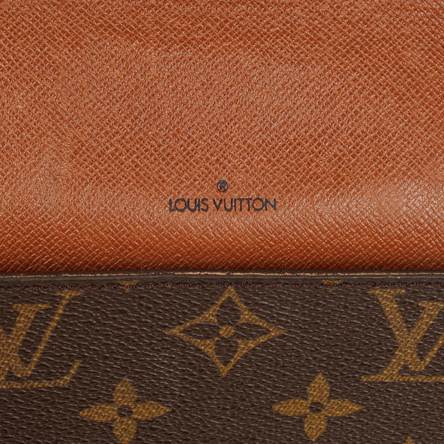 Louis Vuitton Porte-Documents Senateur Monogram Canvas Clutch Bag