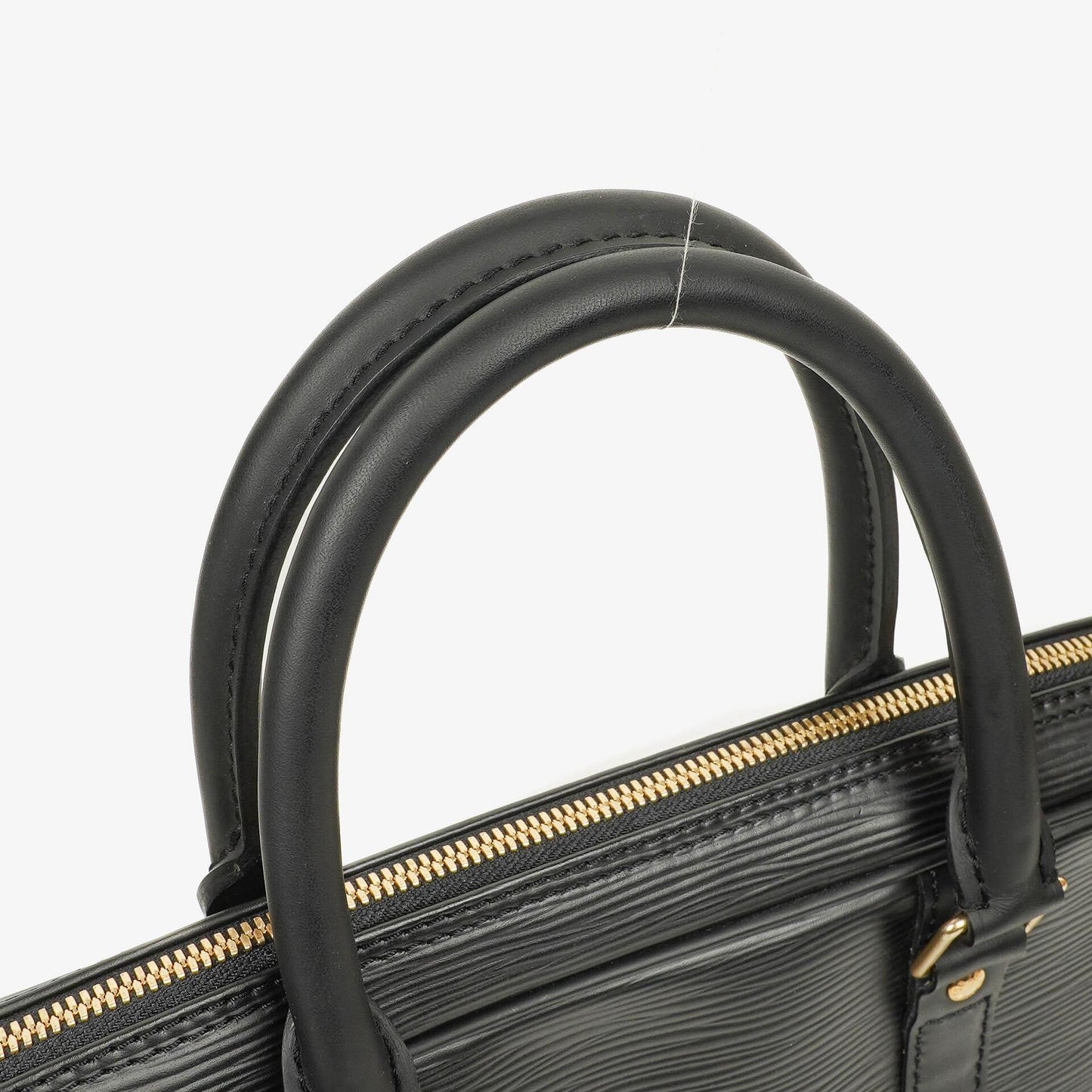 Louis Vuitton Porte-Documents Voyage Black EPI Leather Briefcase