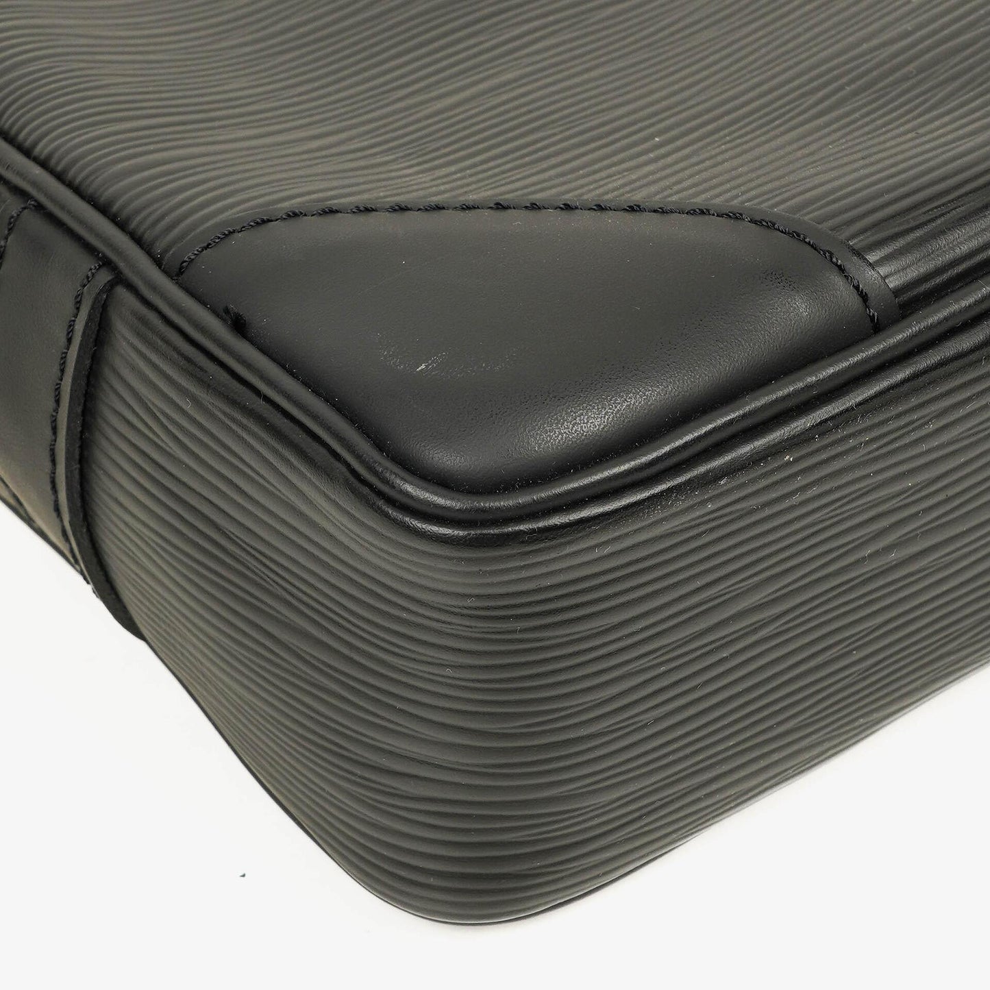 Louis Vuitton Porte-Documents Voyage Black EPI Leather Briefcase