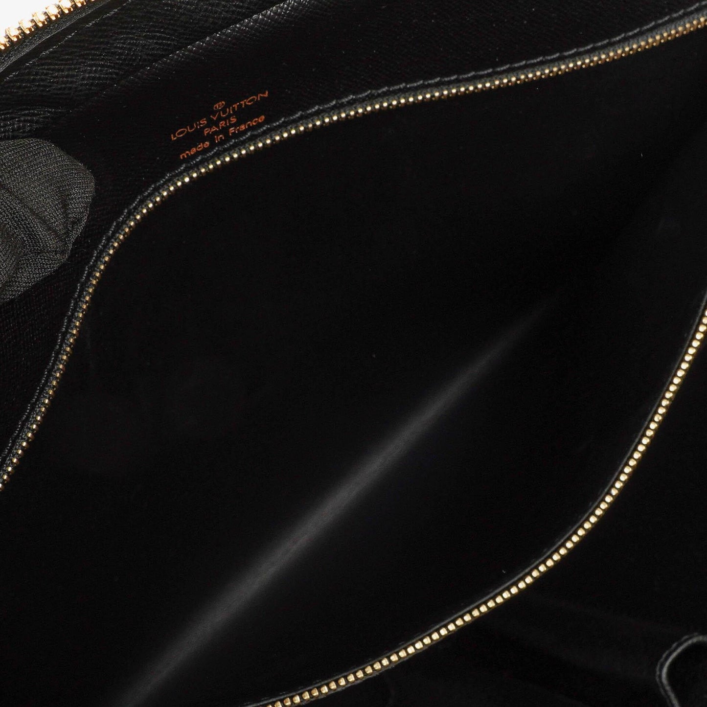 Louis Vuitton Porte-Documents Voyage Black EPI Leather Briefcase