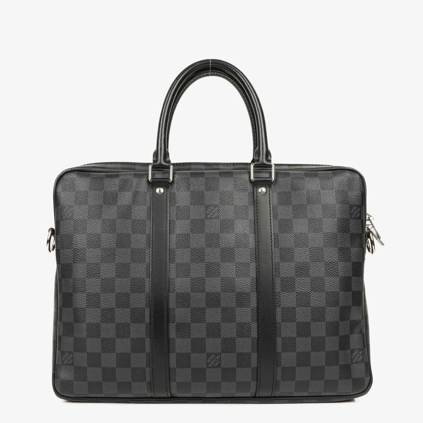 Louis Vuitton Porte-Documents Voyage Damier Graphite Canvas Bag