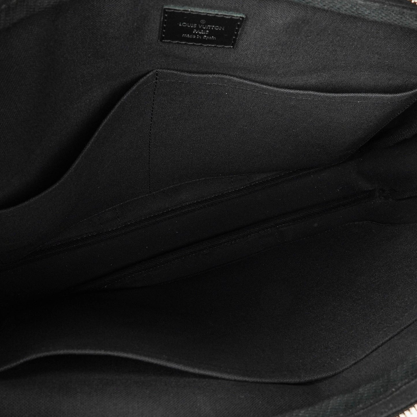 Louis Vuitton Porte-Documents Voyage Damier Graphite Canvas Bag
