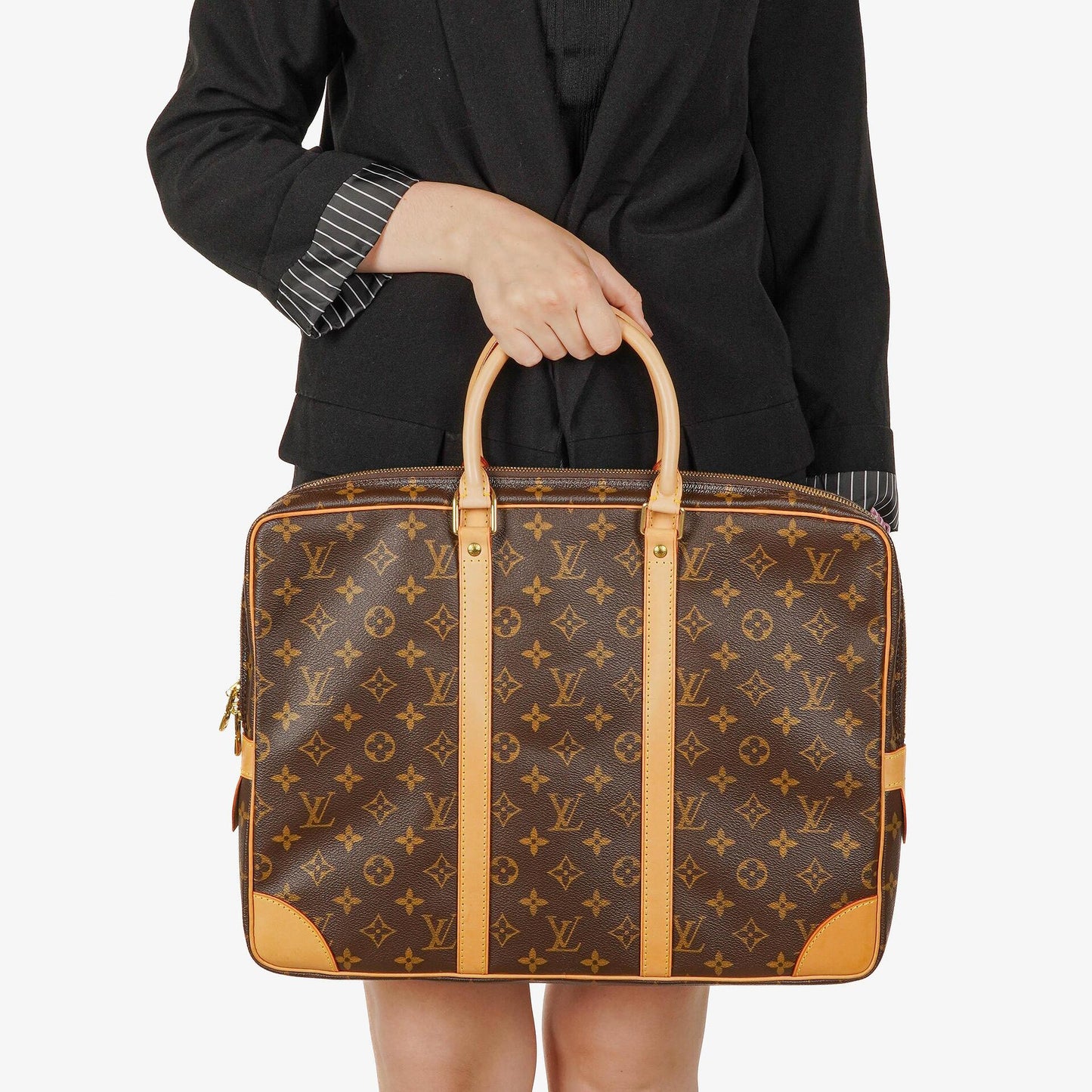 Louis Vuitton Porte-Documents Voyage PM Monogram Canvas Briefcase