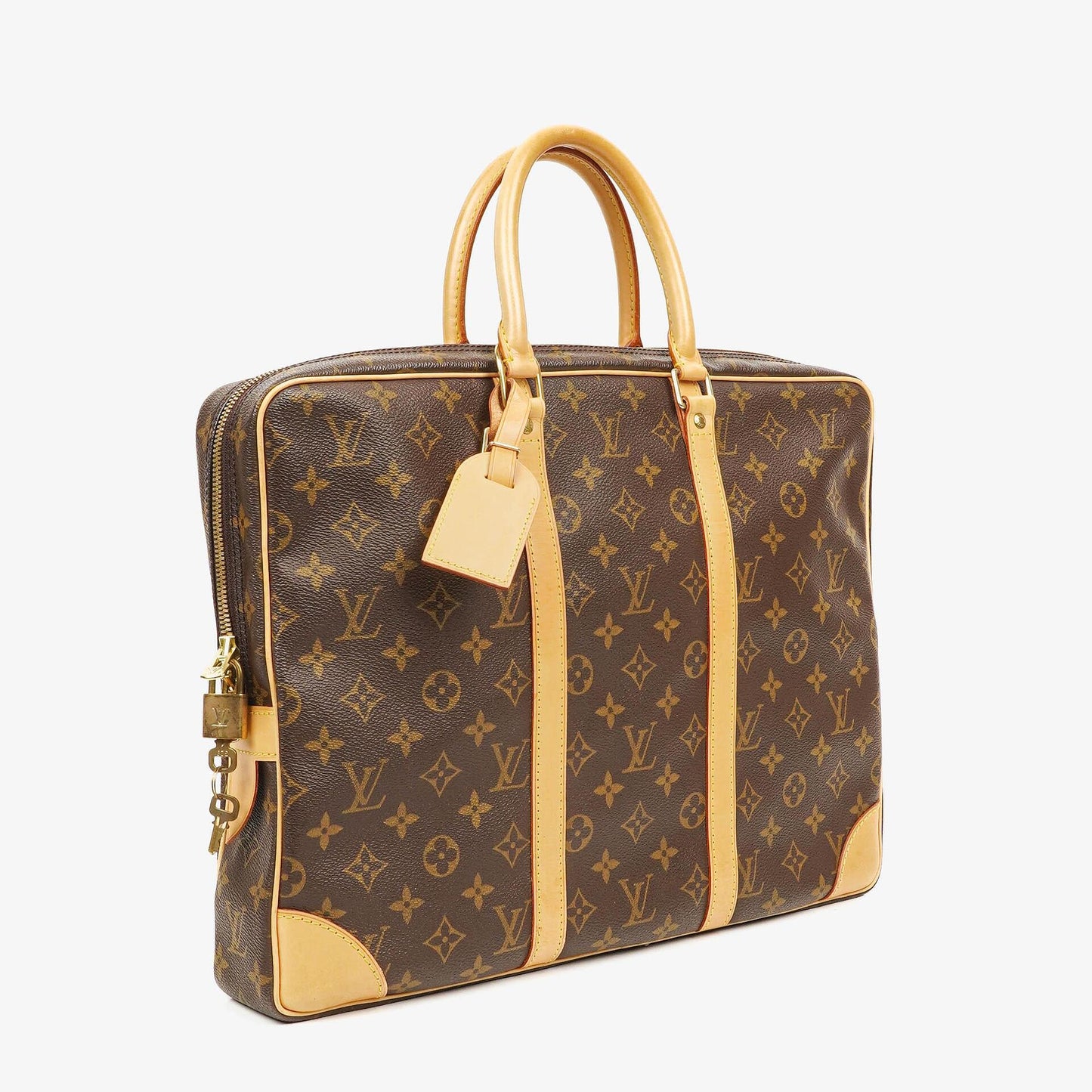 Louis Vuitton Porte-Documents Voyage PM Monogram Canvas Briefcase