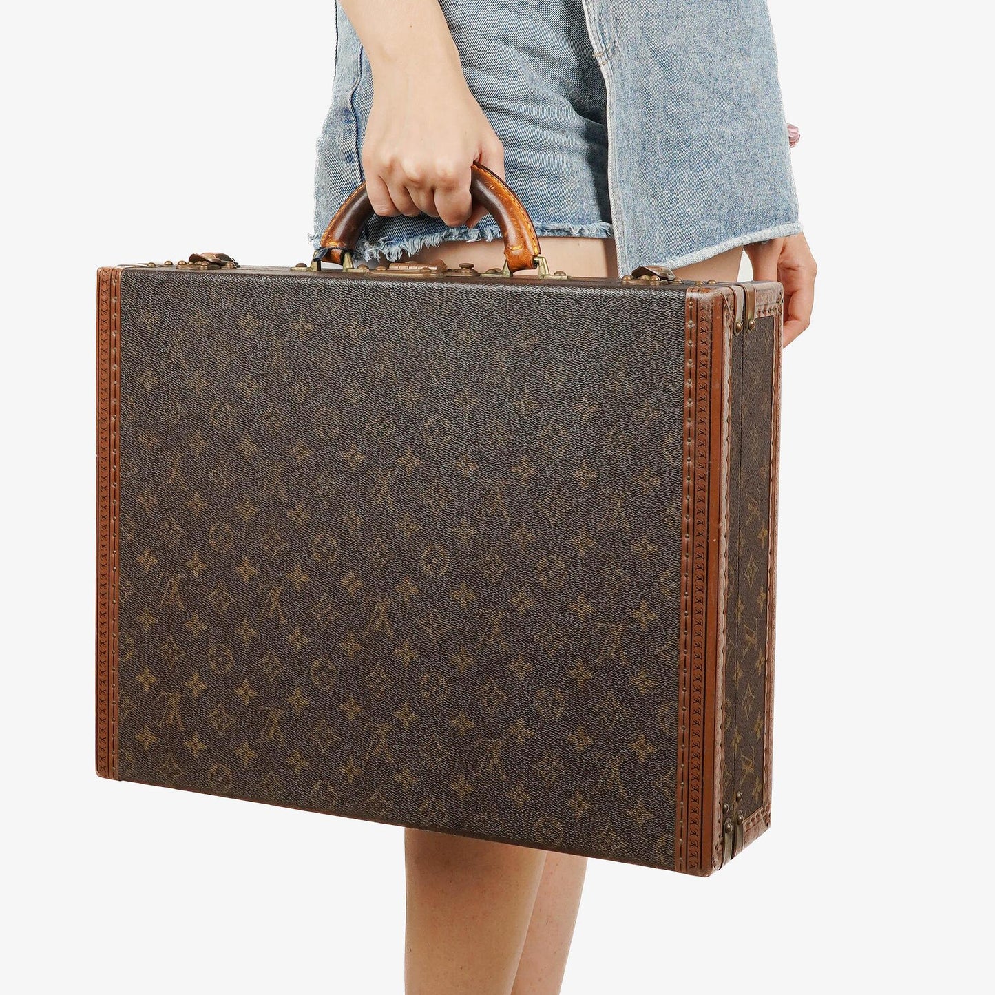 Louis Vuitton President 45 Monogram Briefcase